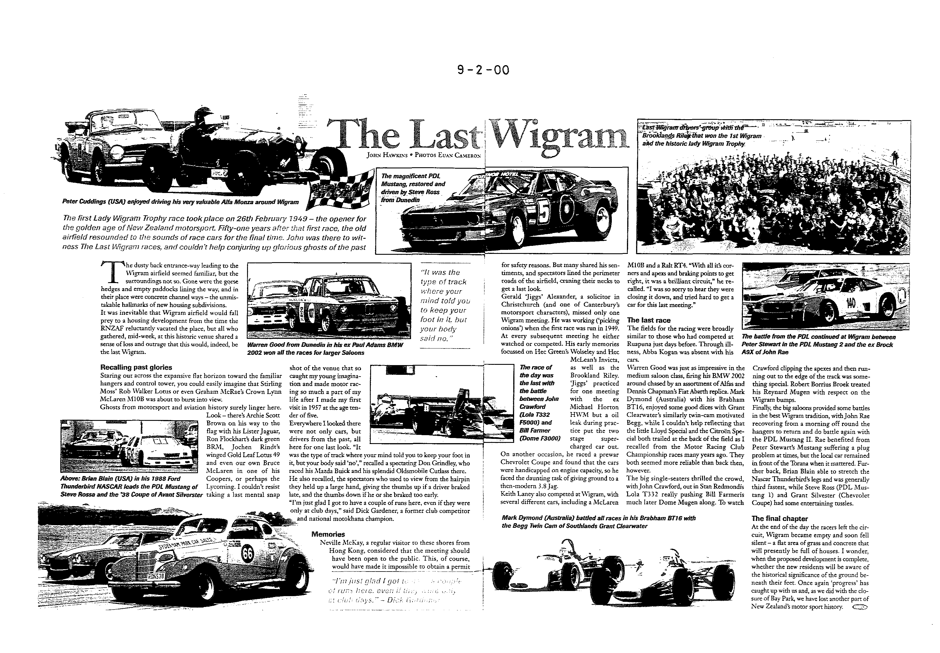 Scan of the clipping page, 9 February 2000