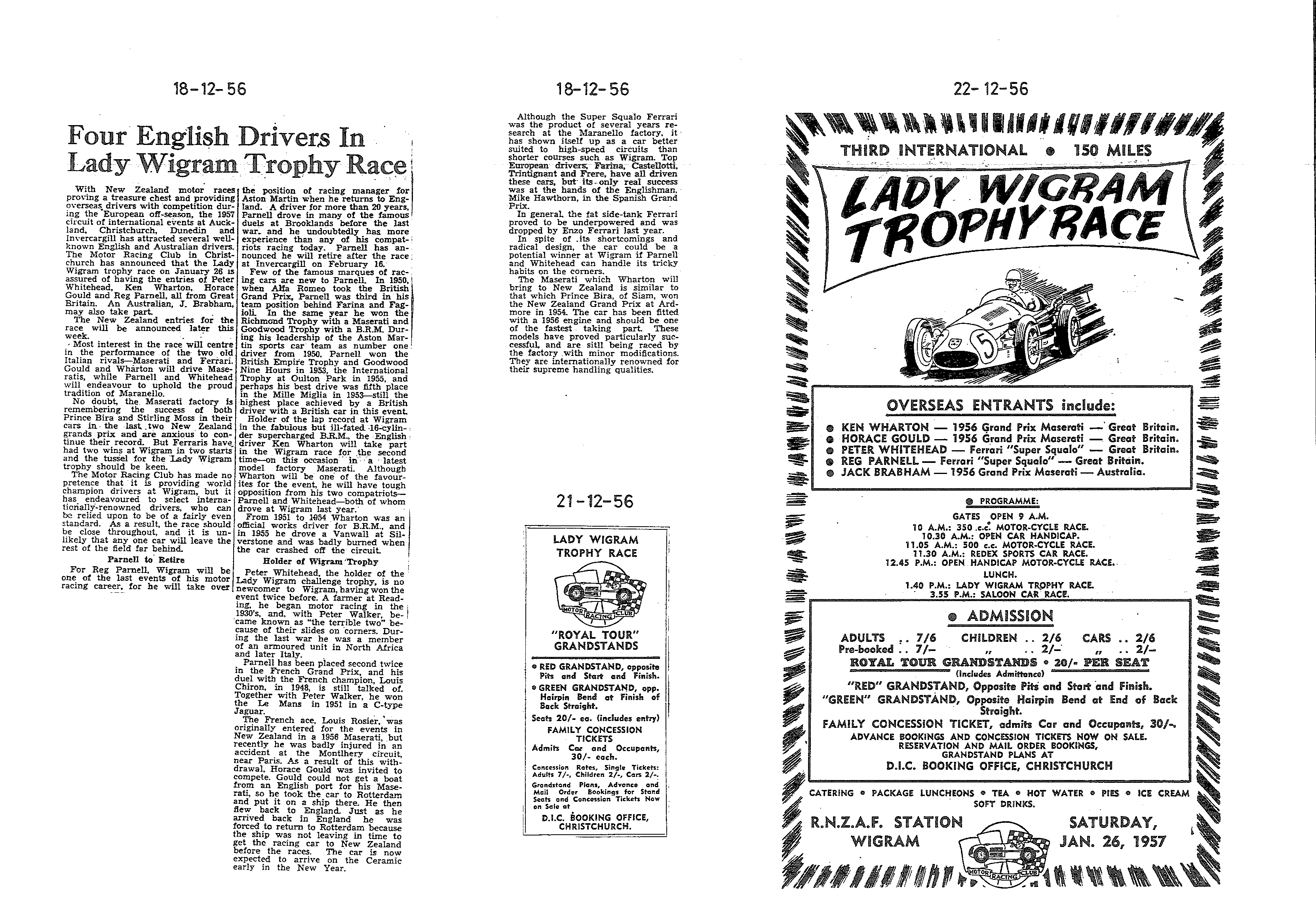 Scan of the clipping page, 18 December 1956