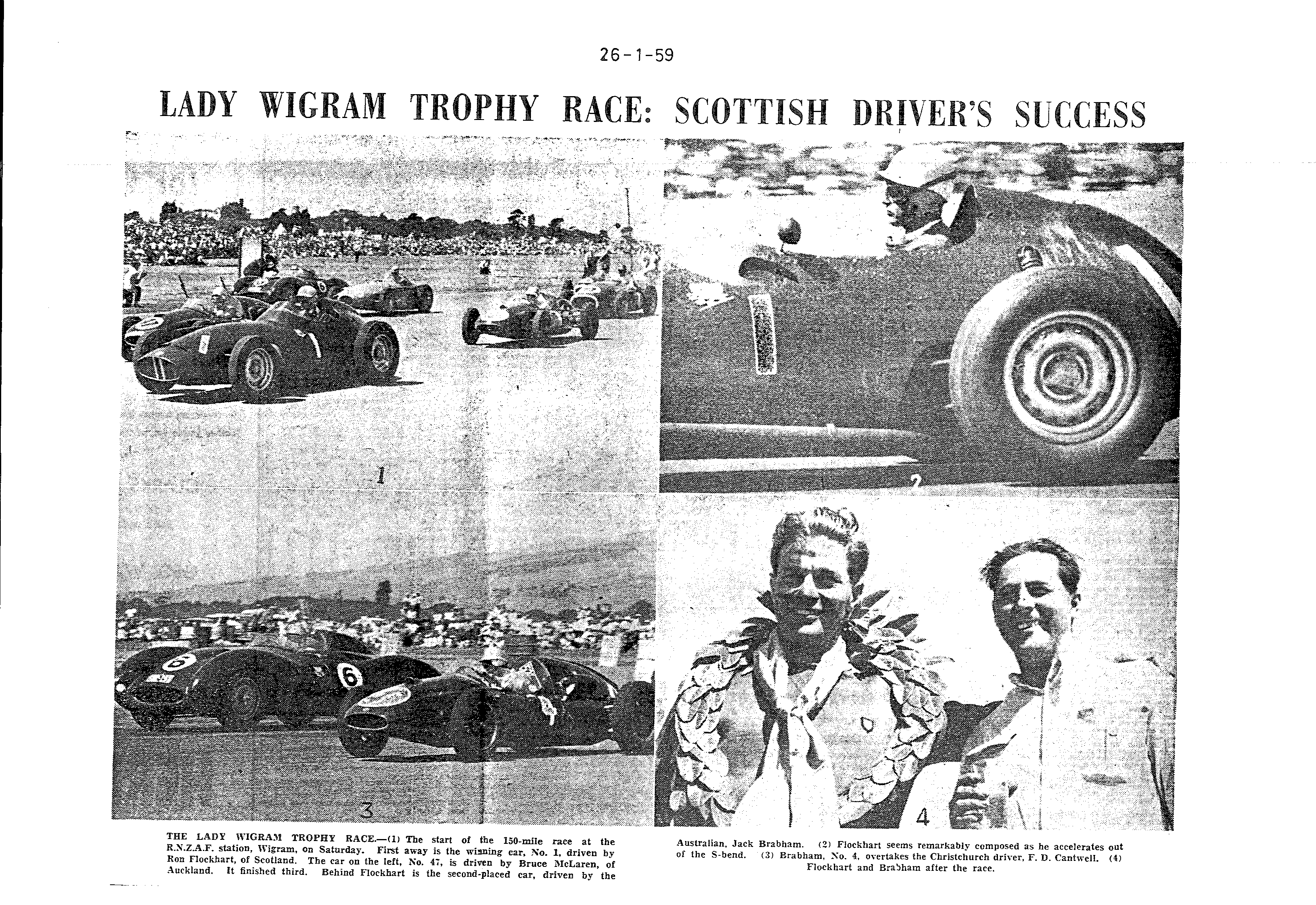 Scan of the clipping page, 26 January 1959