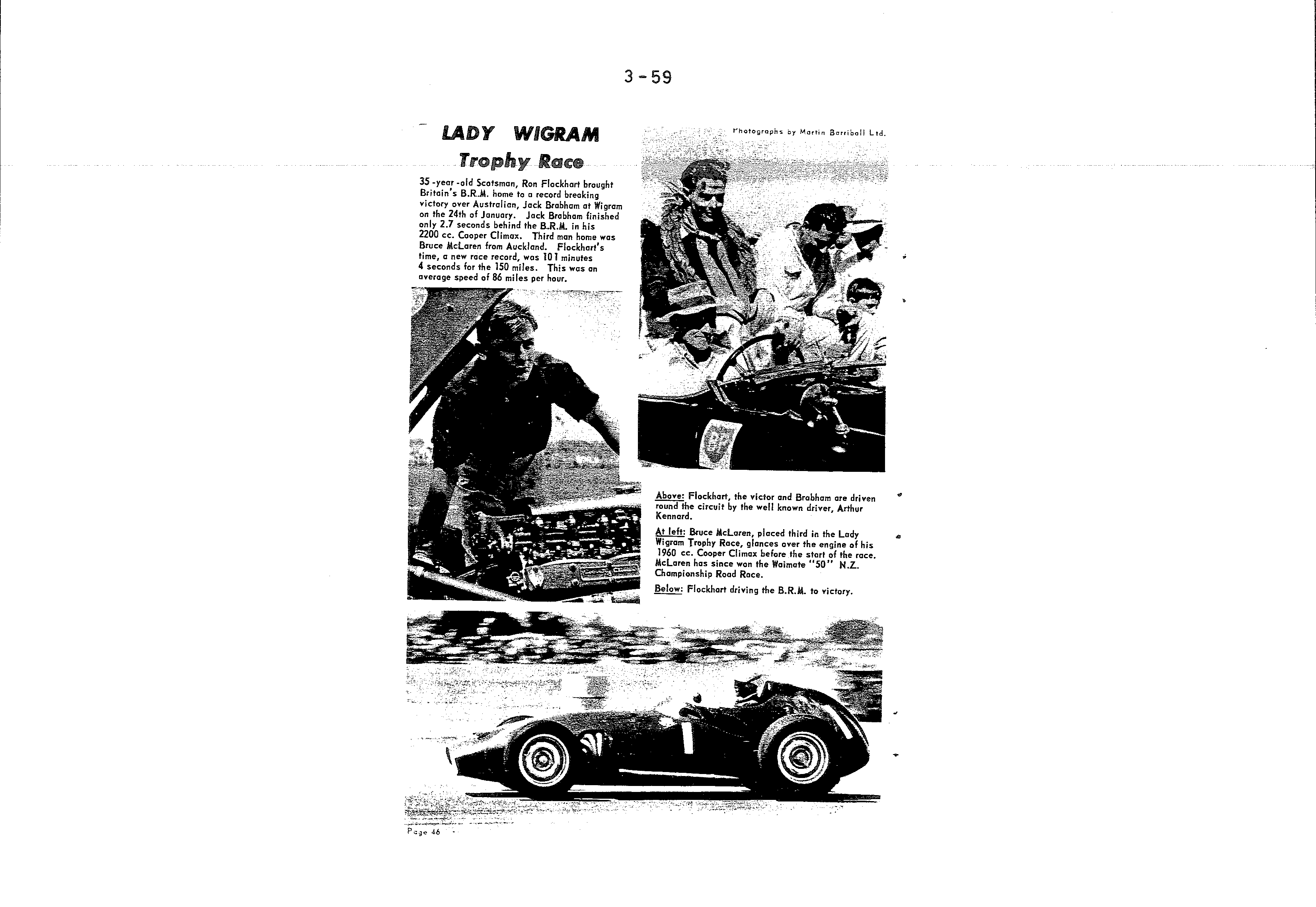 Scan of the clipping page, March 1959