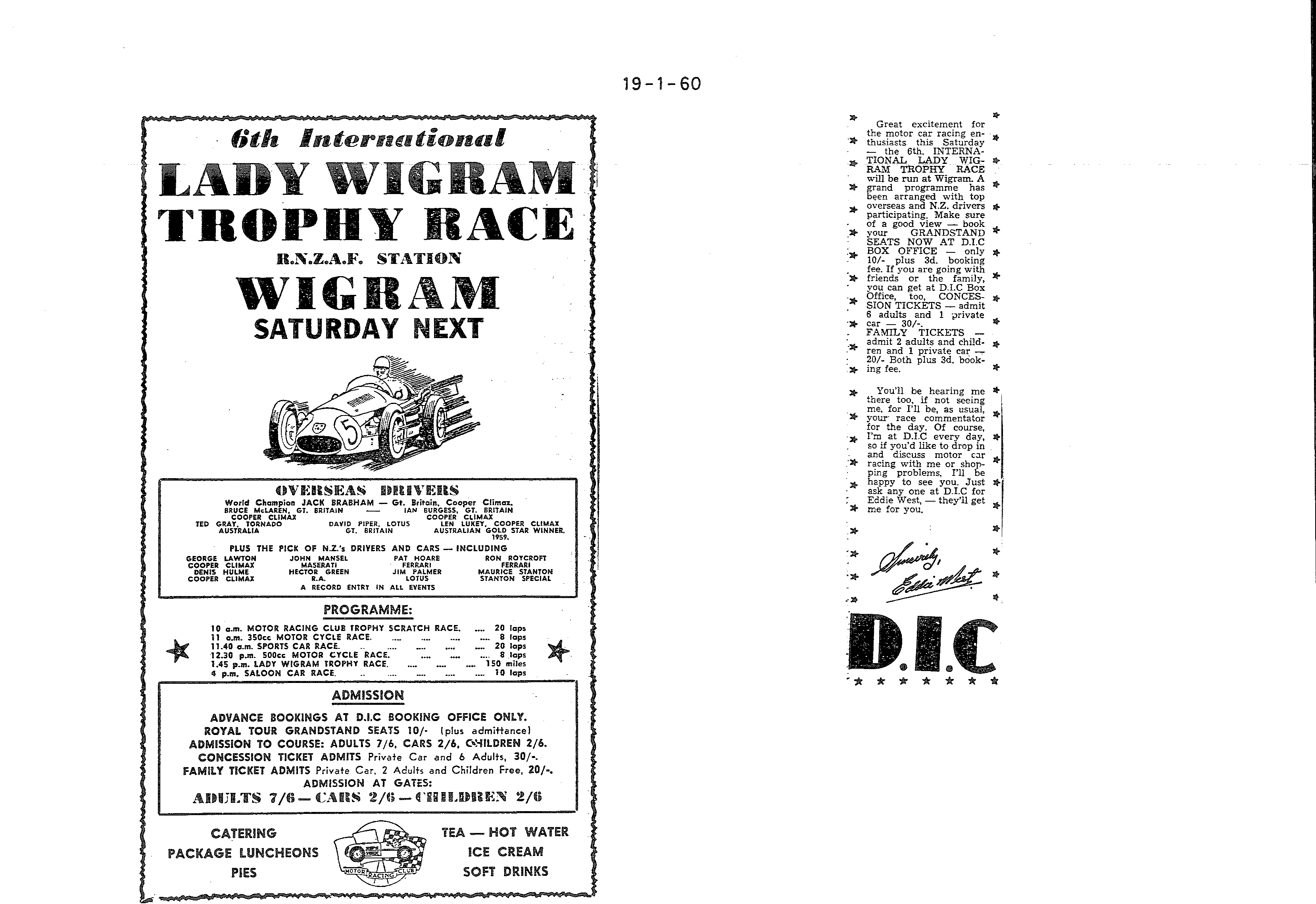 Scan of the clipping page, 19 January 1960