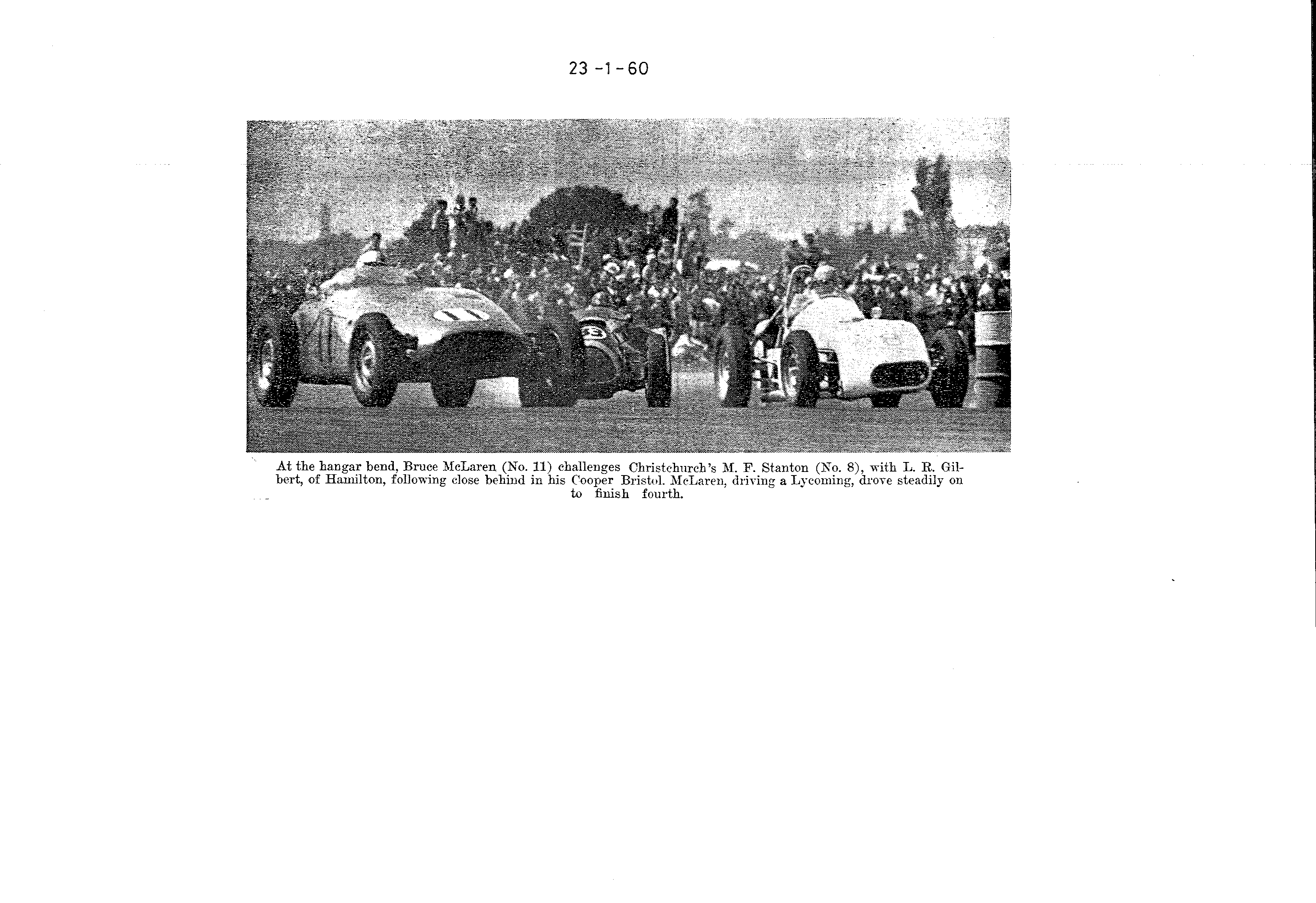 Scan of the clipping page, 23 January 1960