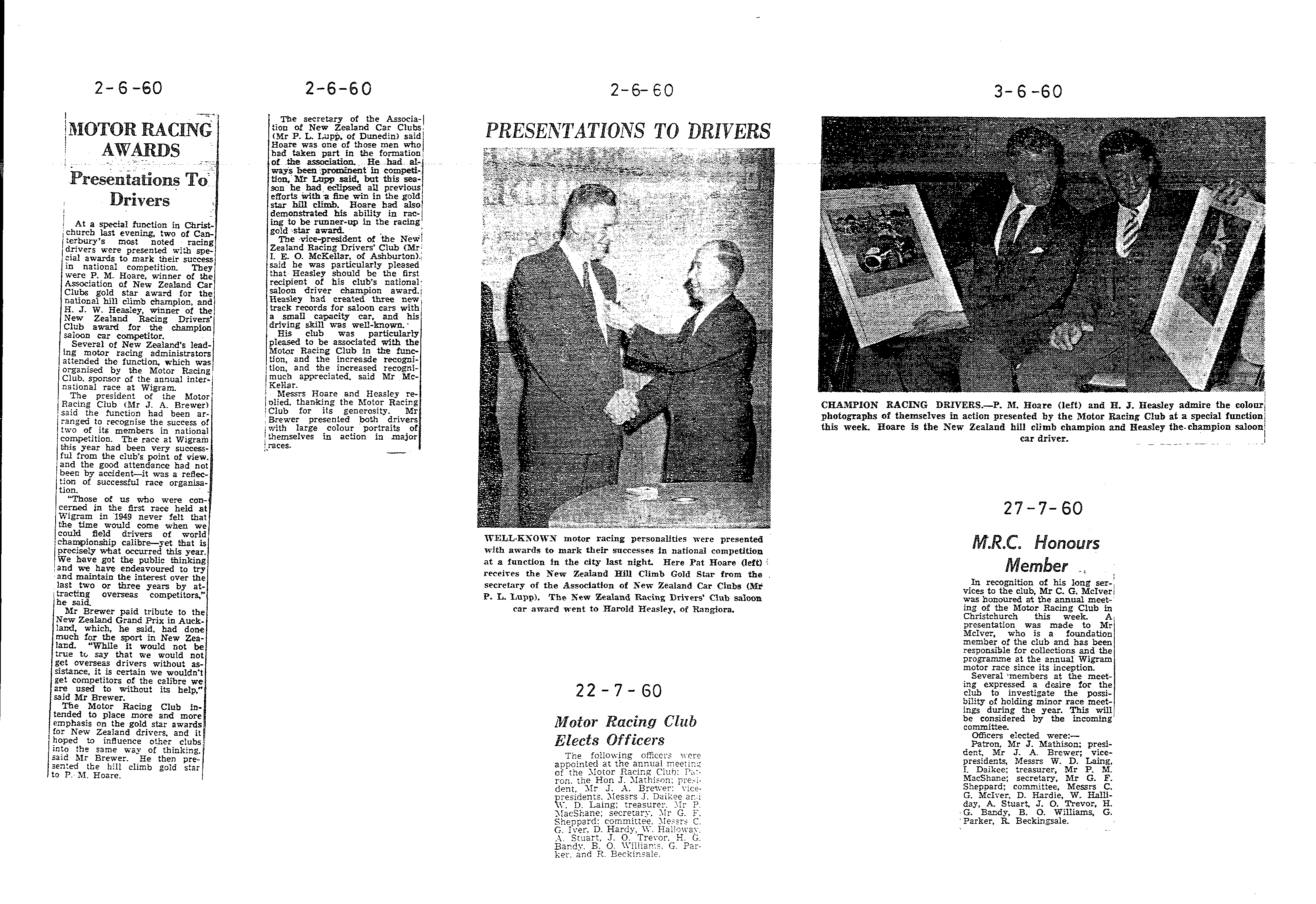 Scan of the clipping page, 2 June 1960