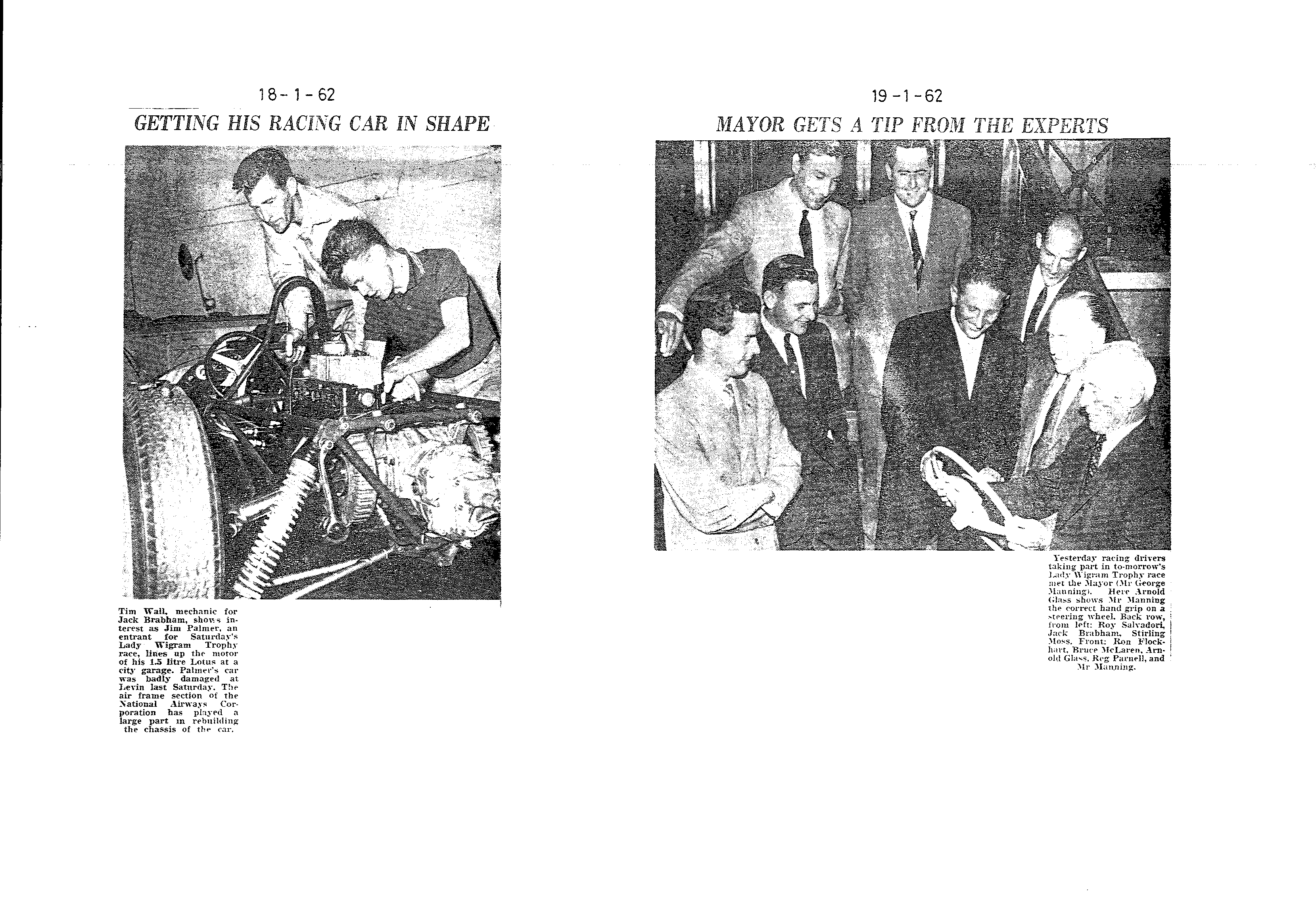 Scan of the clipping page, 19 January 1962