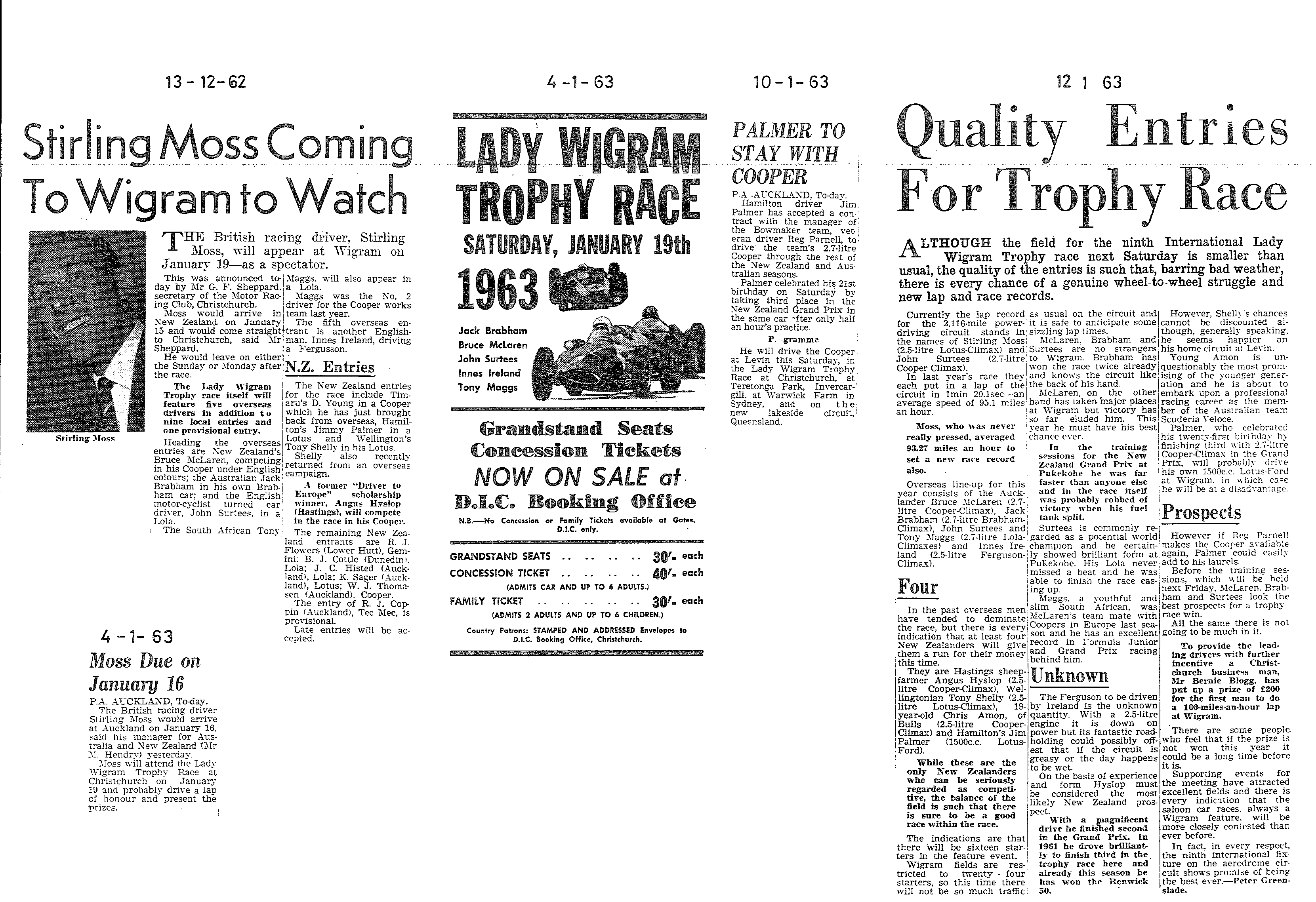 Scan of the clipping page, 13 December 1962