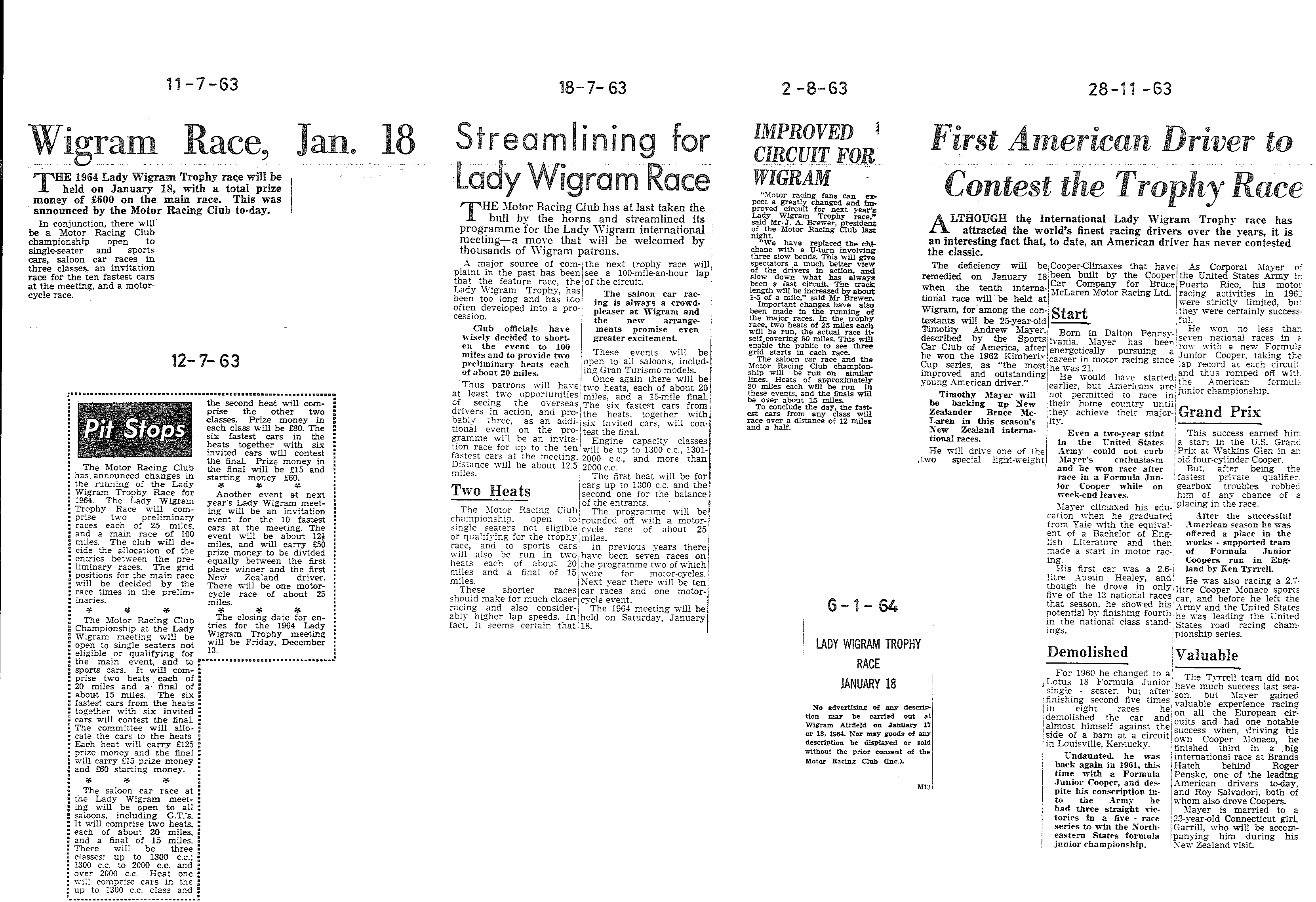Scan of the clipping page, 11 July 1963