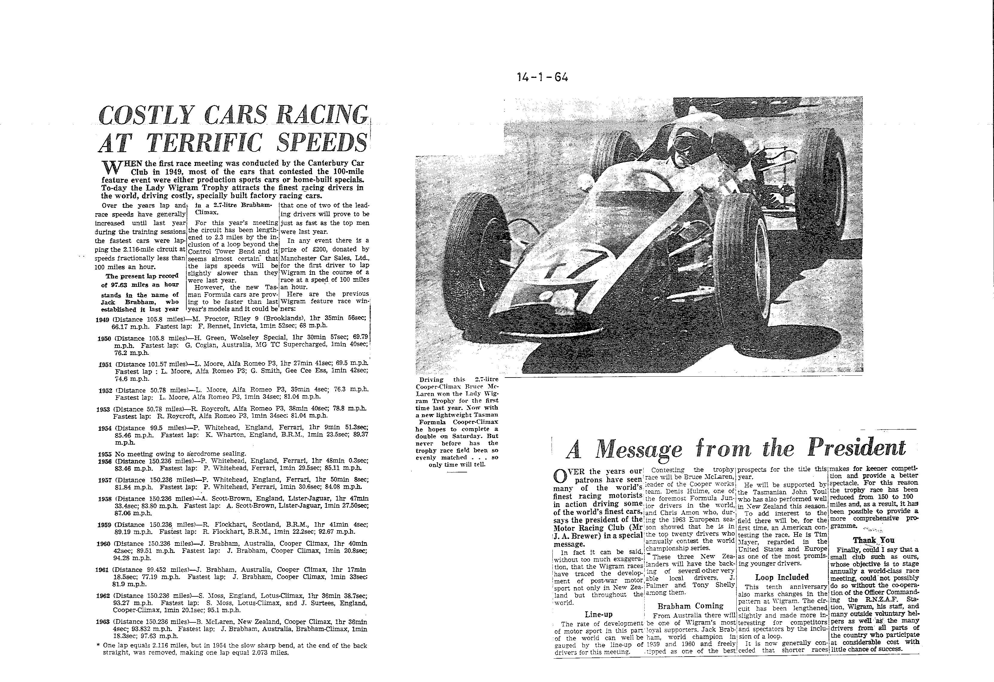 Scan of the clipping page, 14 January 1964