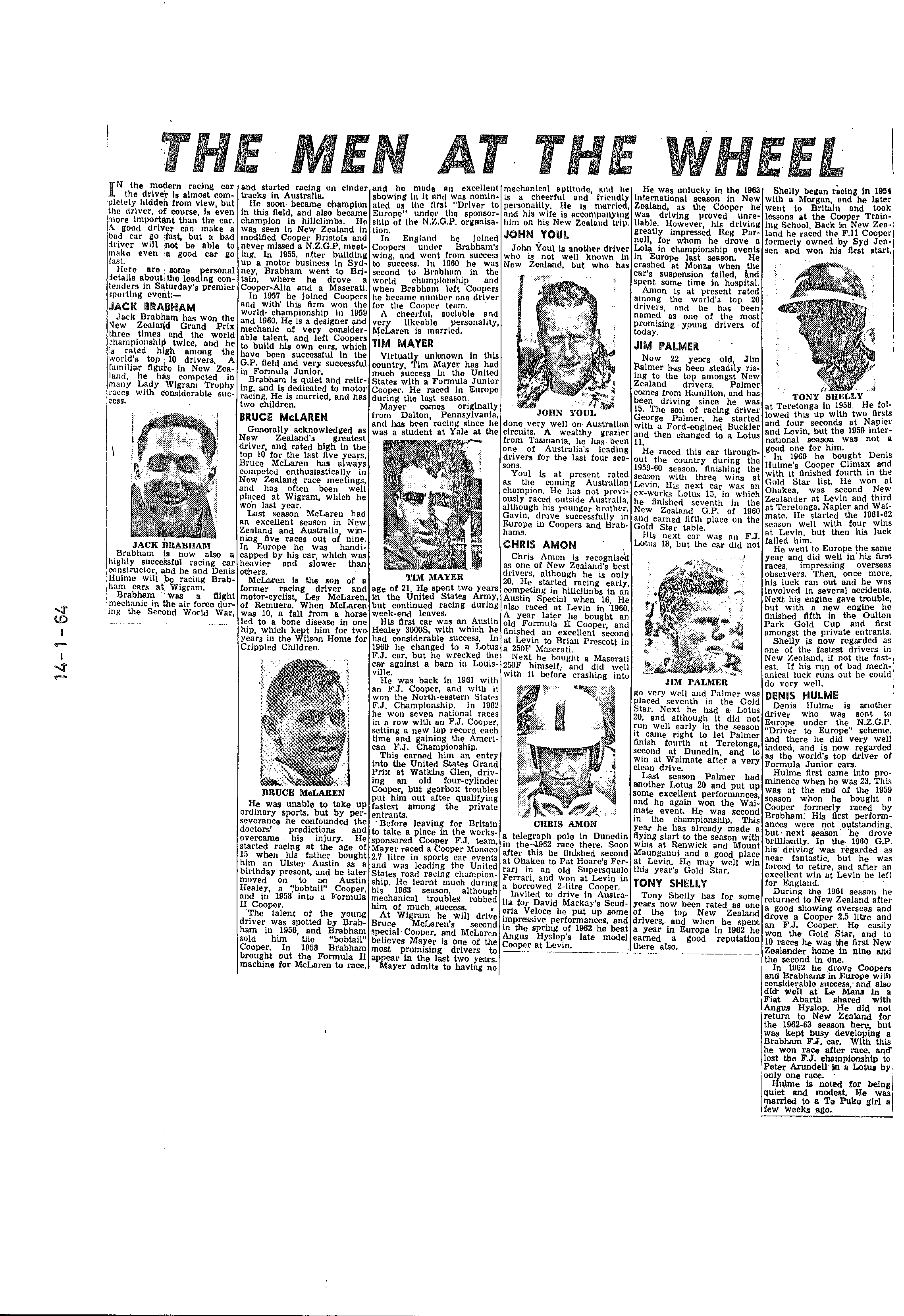 Scan of the clipping page, 14 January 1964