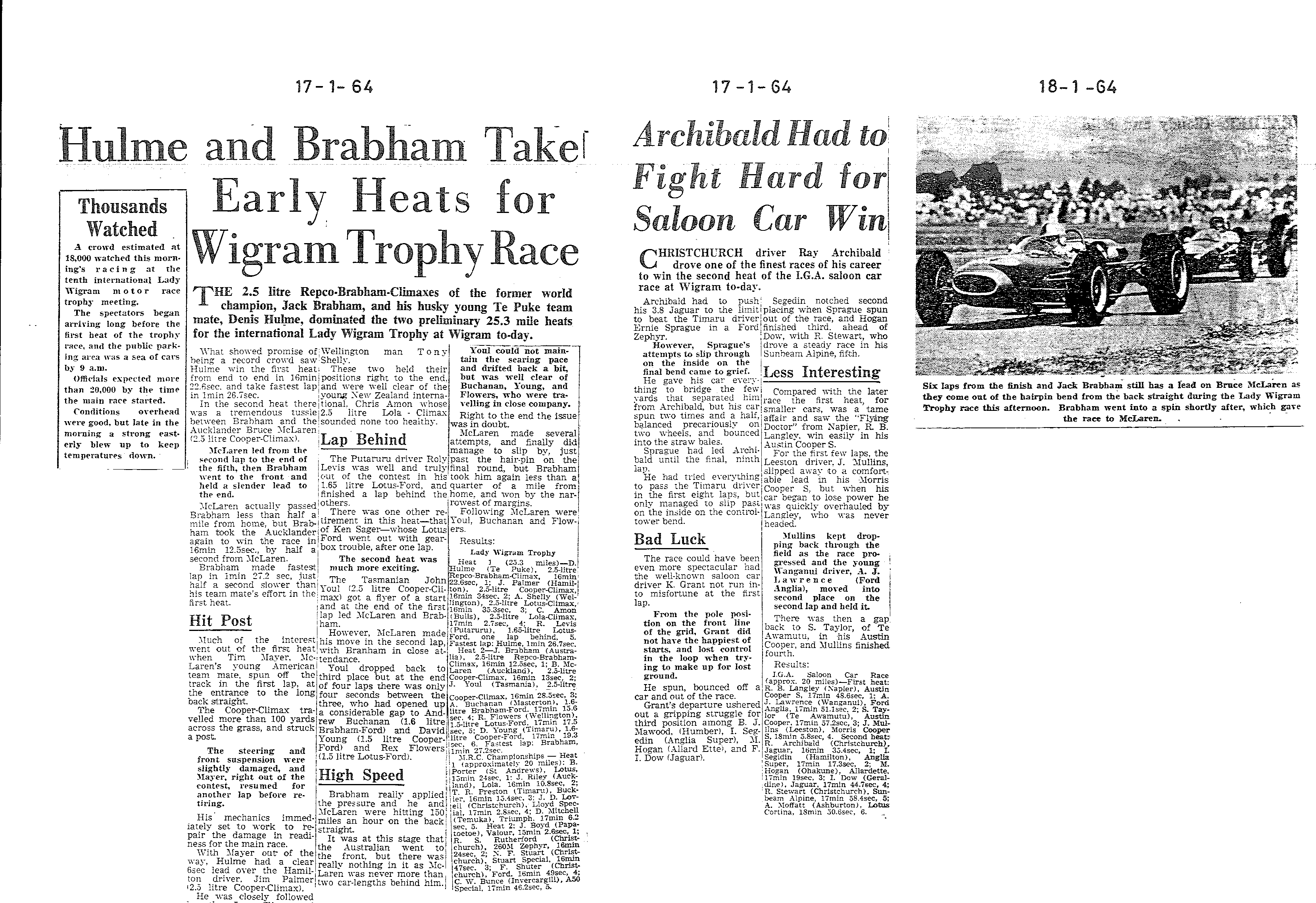 Scan of the clipping page, 17 January 1964