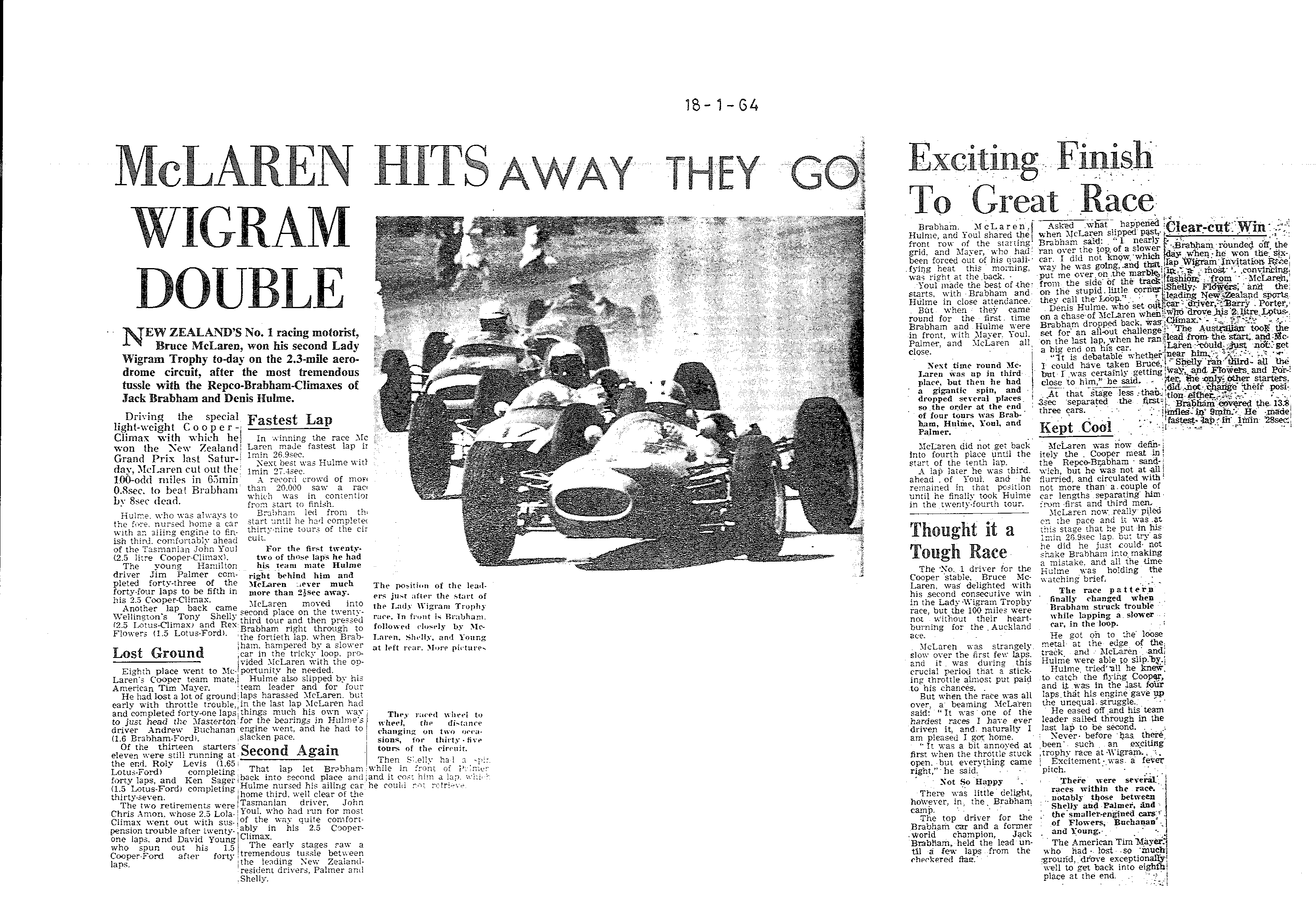 Scan of the clipping page, 18 January 1964