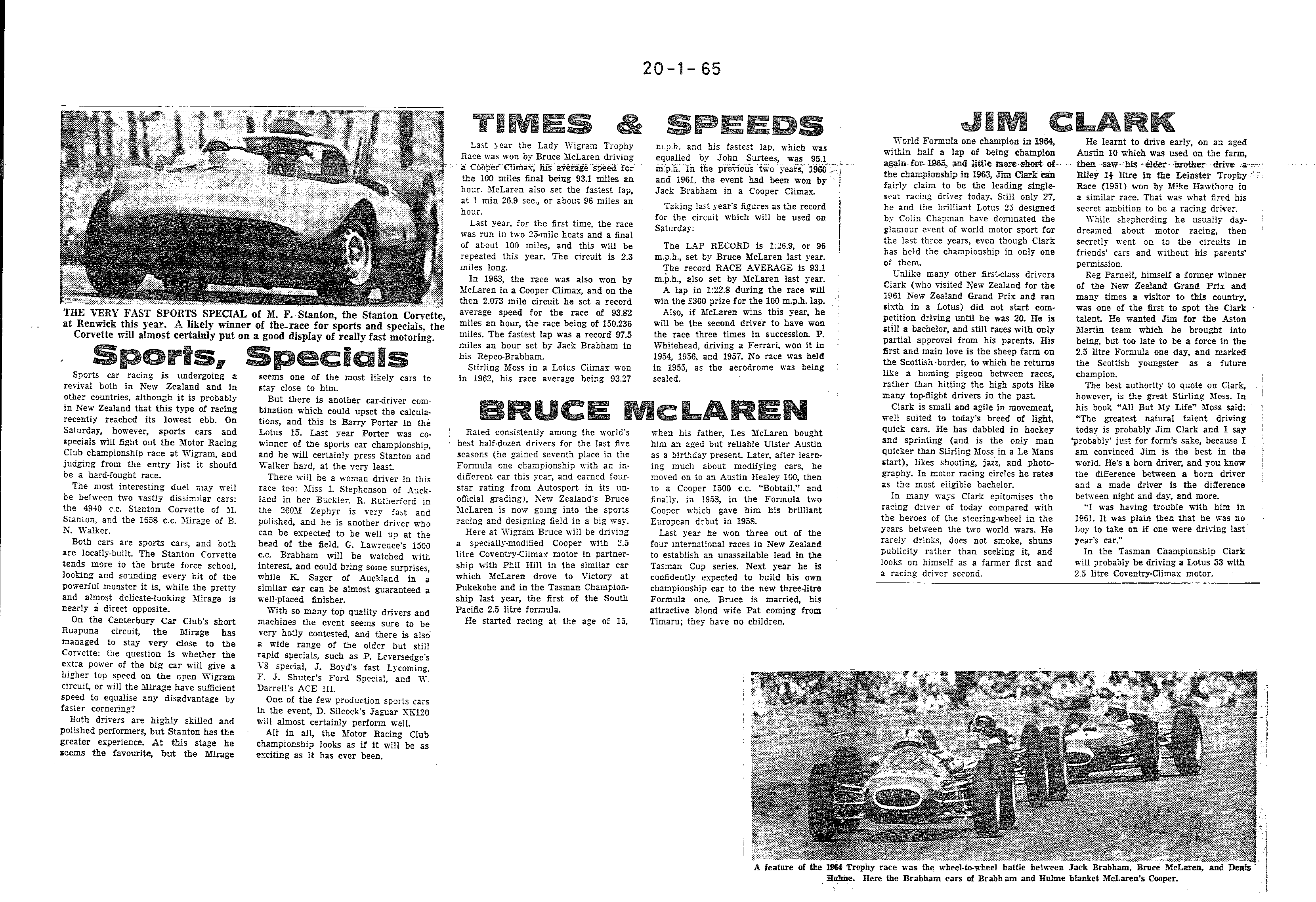 Scan of the clipping page, 20 January 1965