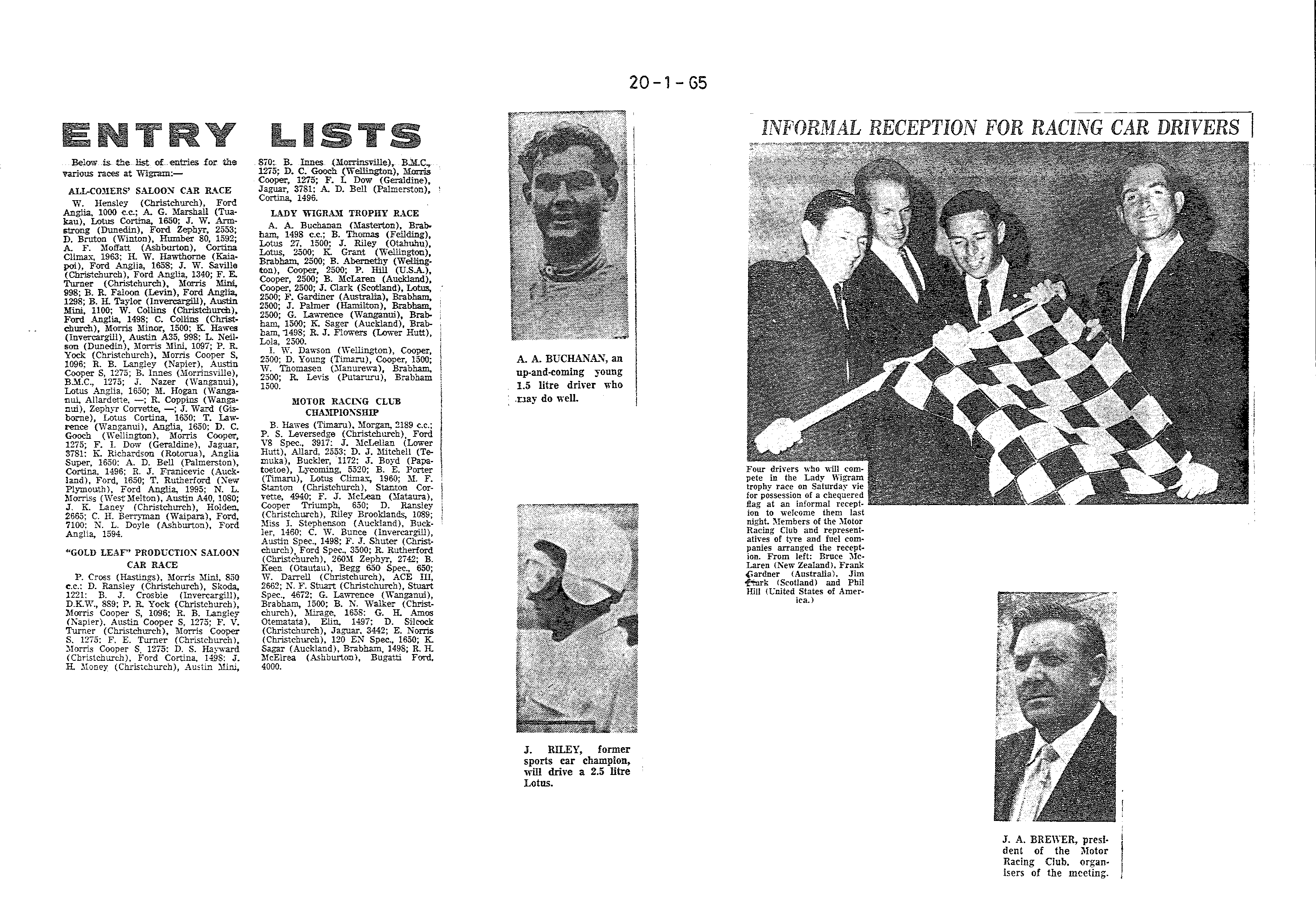 Scan of the clipping page, 20 January 1965
