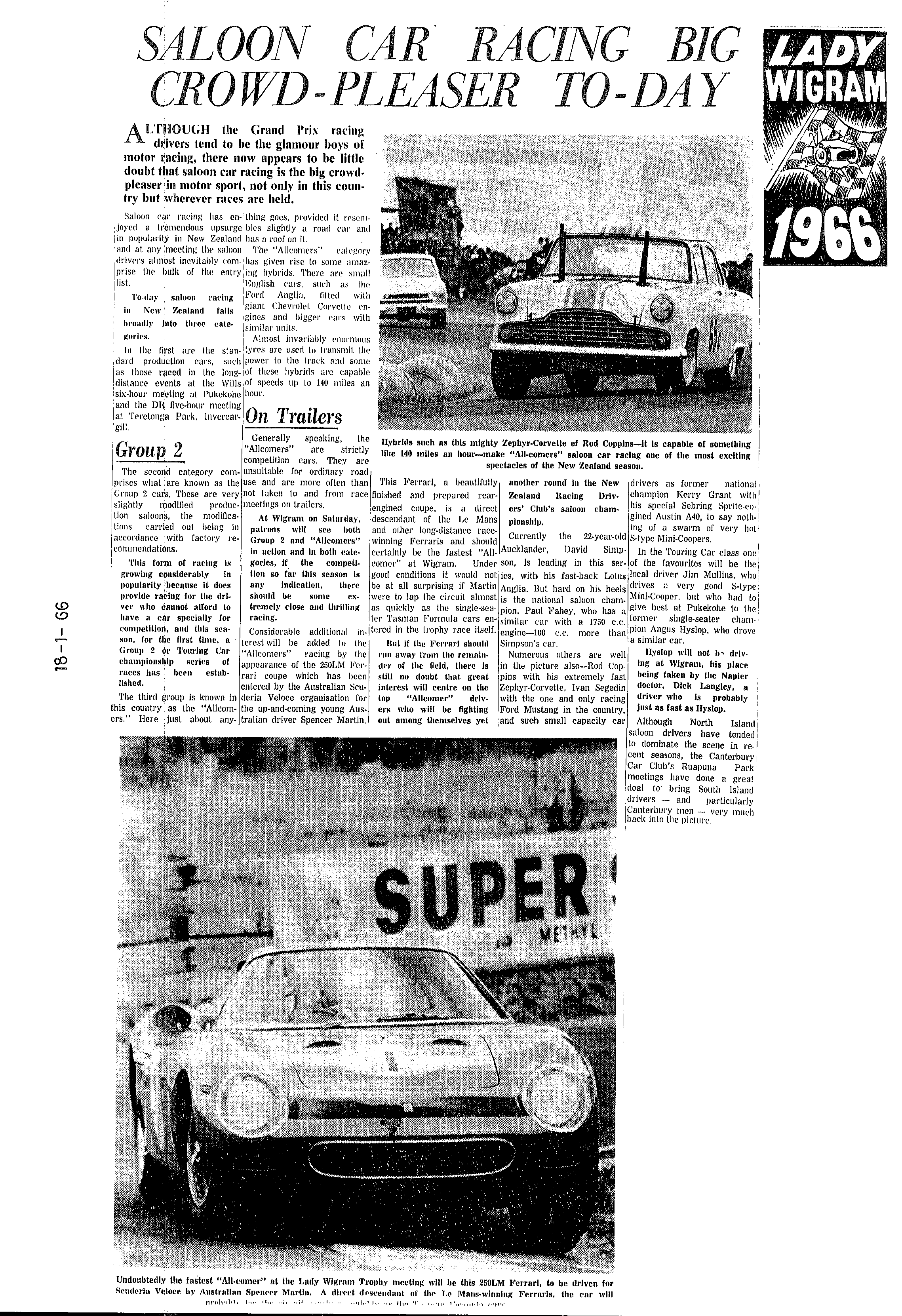 Scan of the clipping page, 18 January 1966