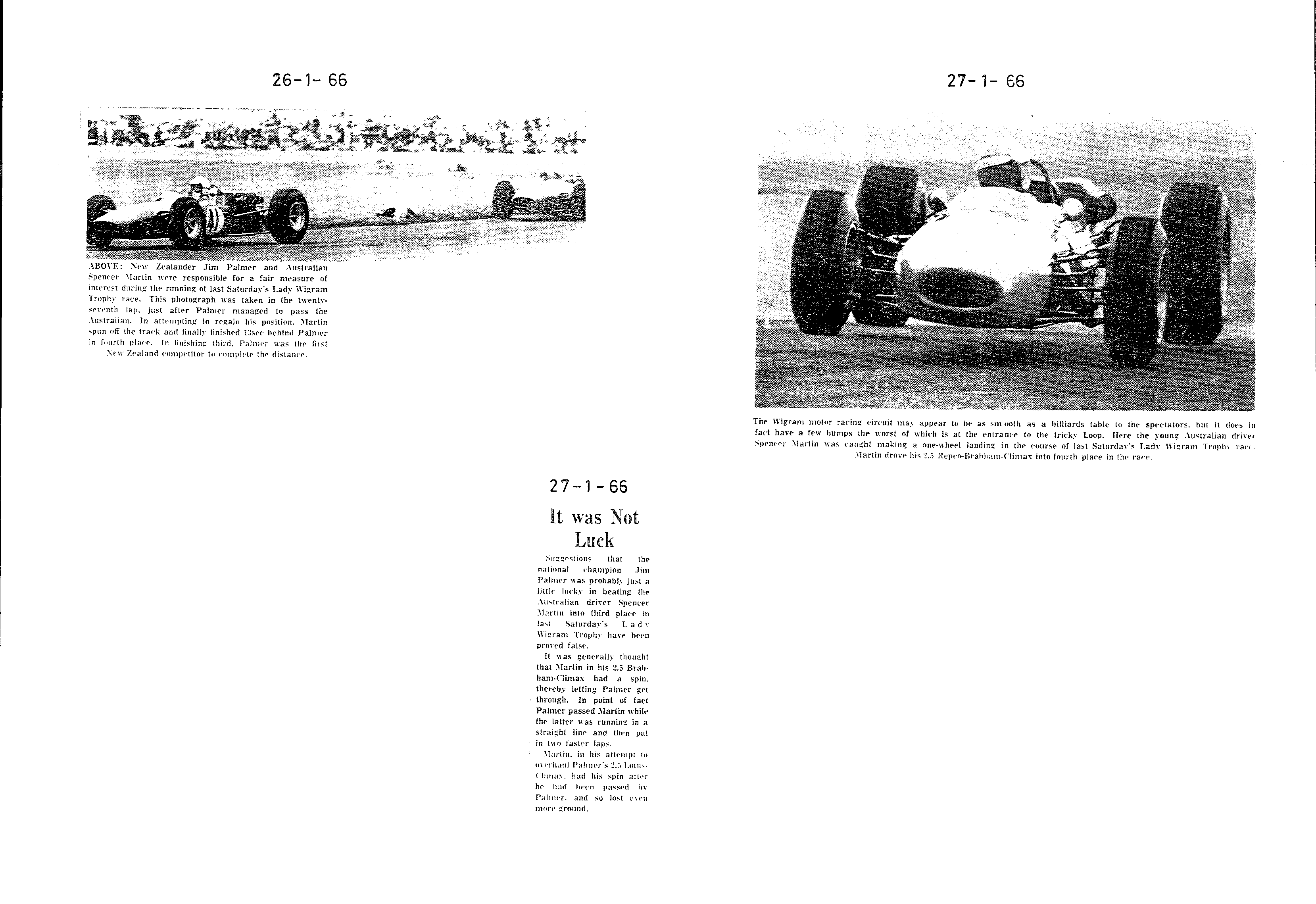 Scan of the clipping page, 27 January 1966