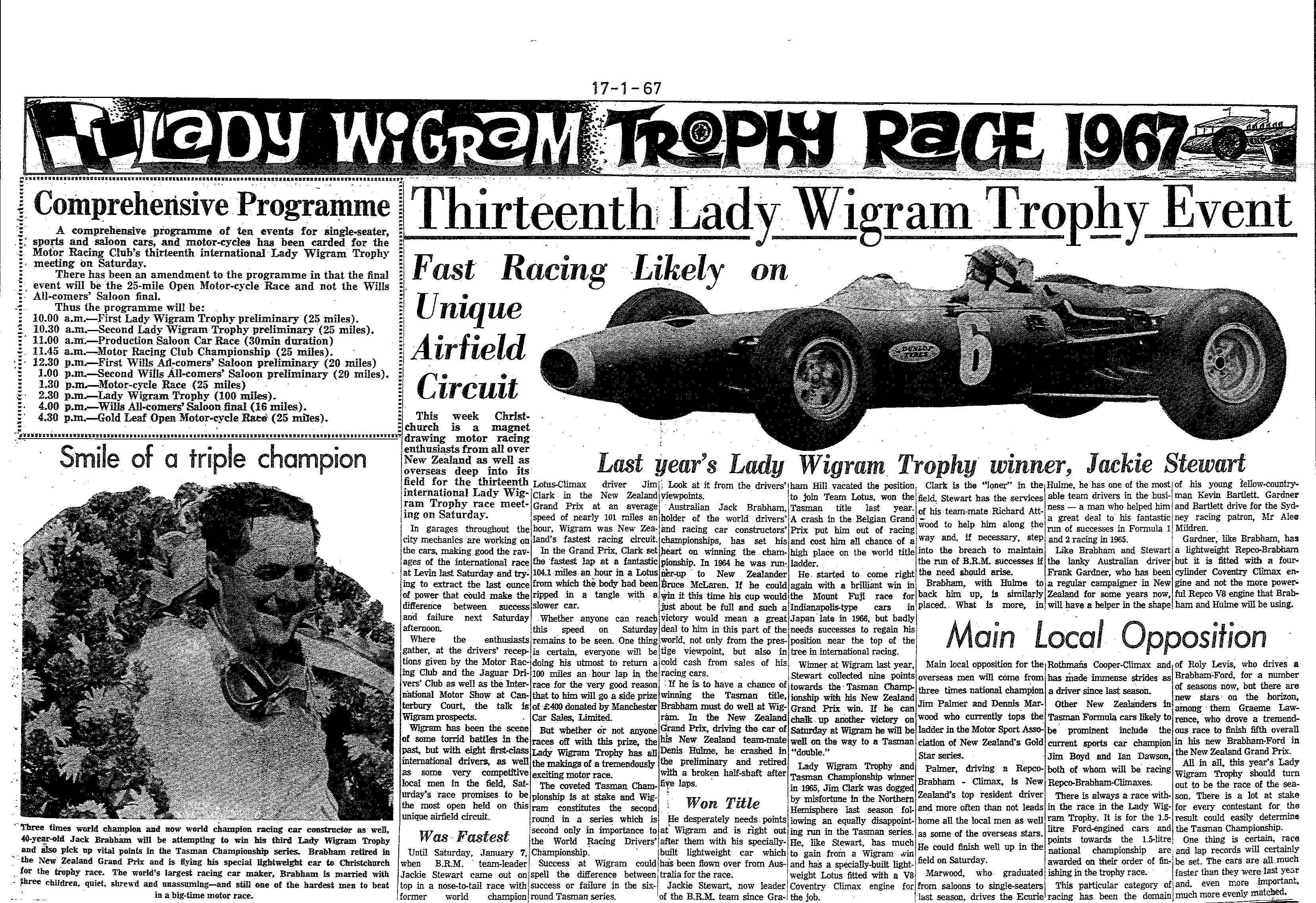 Scan of the clipping page, 17 January 1967