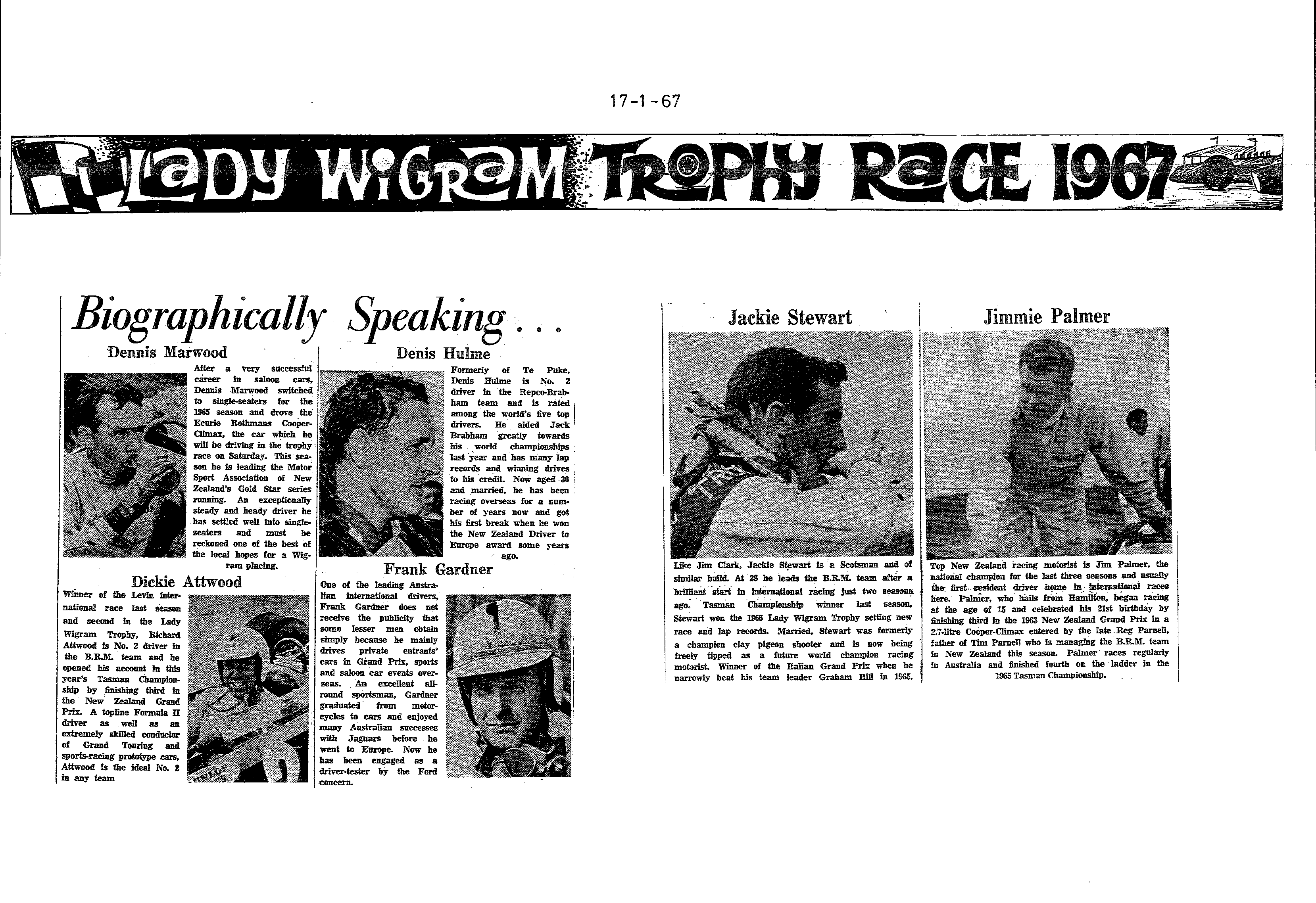 Scan of the clipping page, 17 January 1967