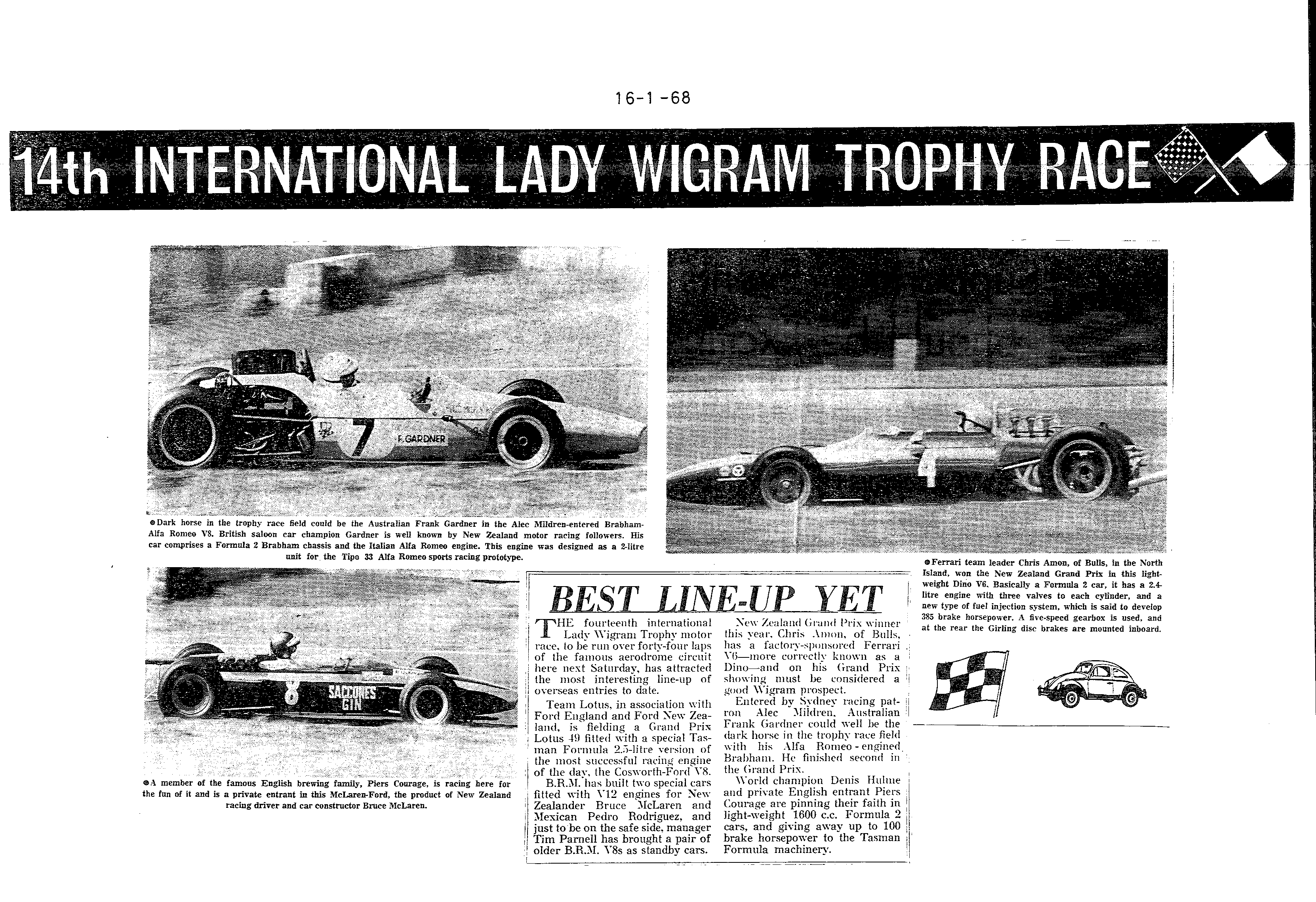Scan of the clipping page, 16 January 1968