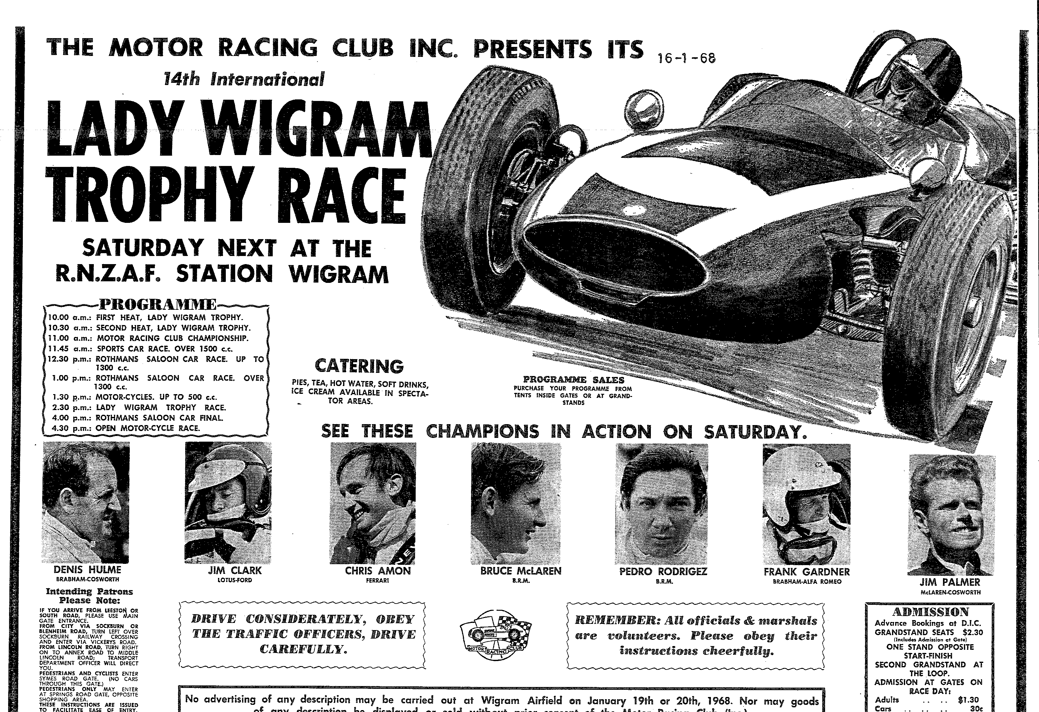 Scan of the clipping page, 16 January 1968