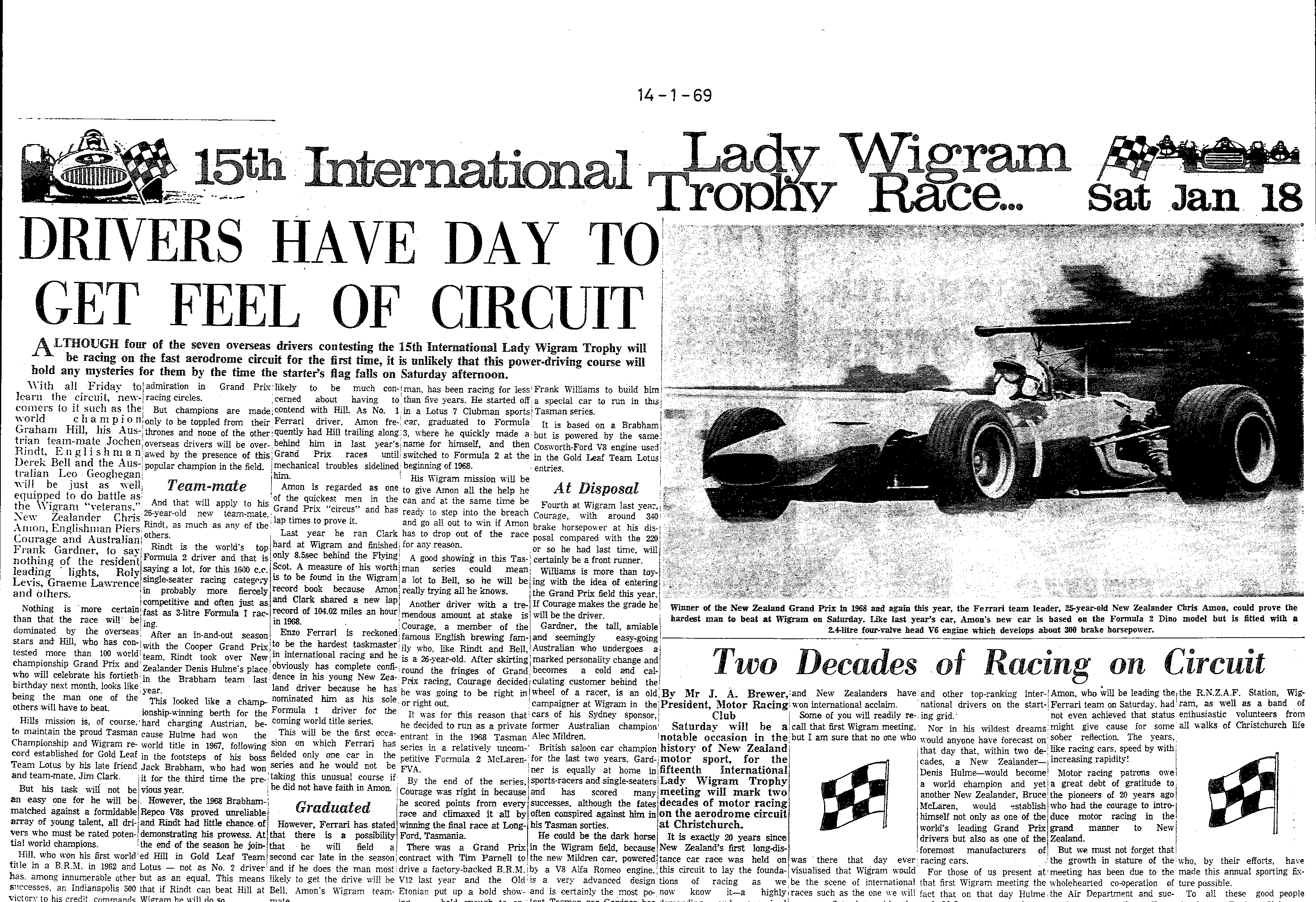 Scan of the clipping page, 14 January 1969