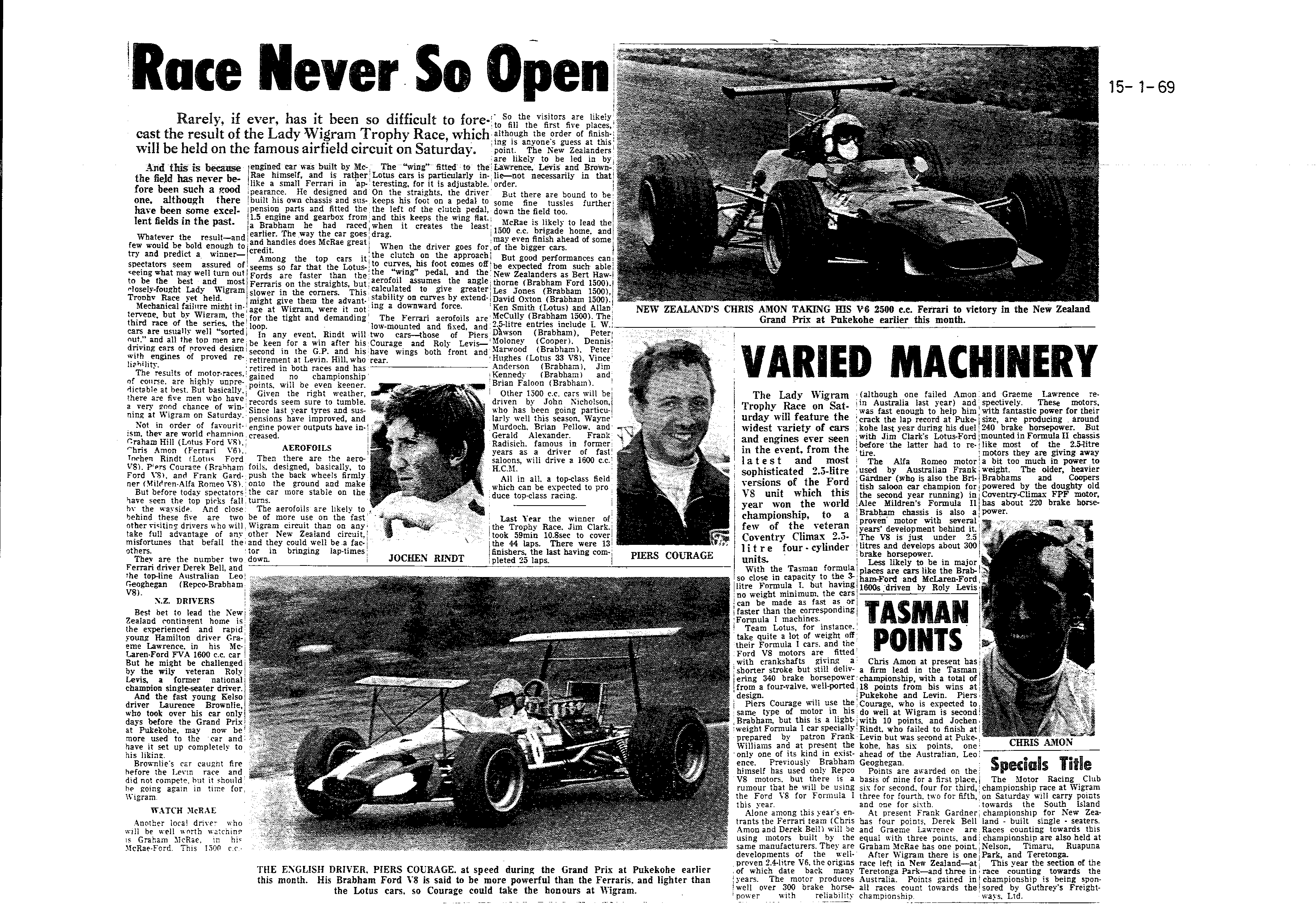 Scan of the clipping page, 15 January 1969