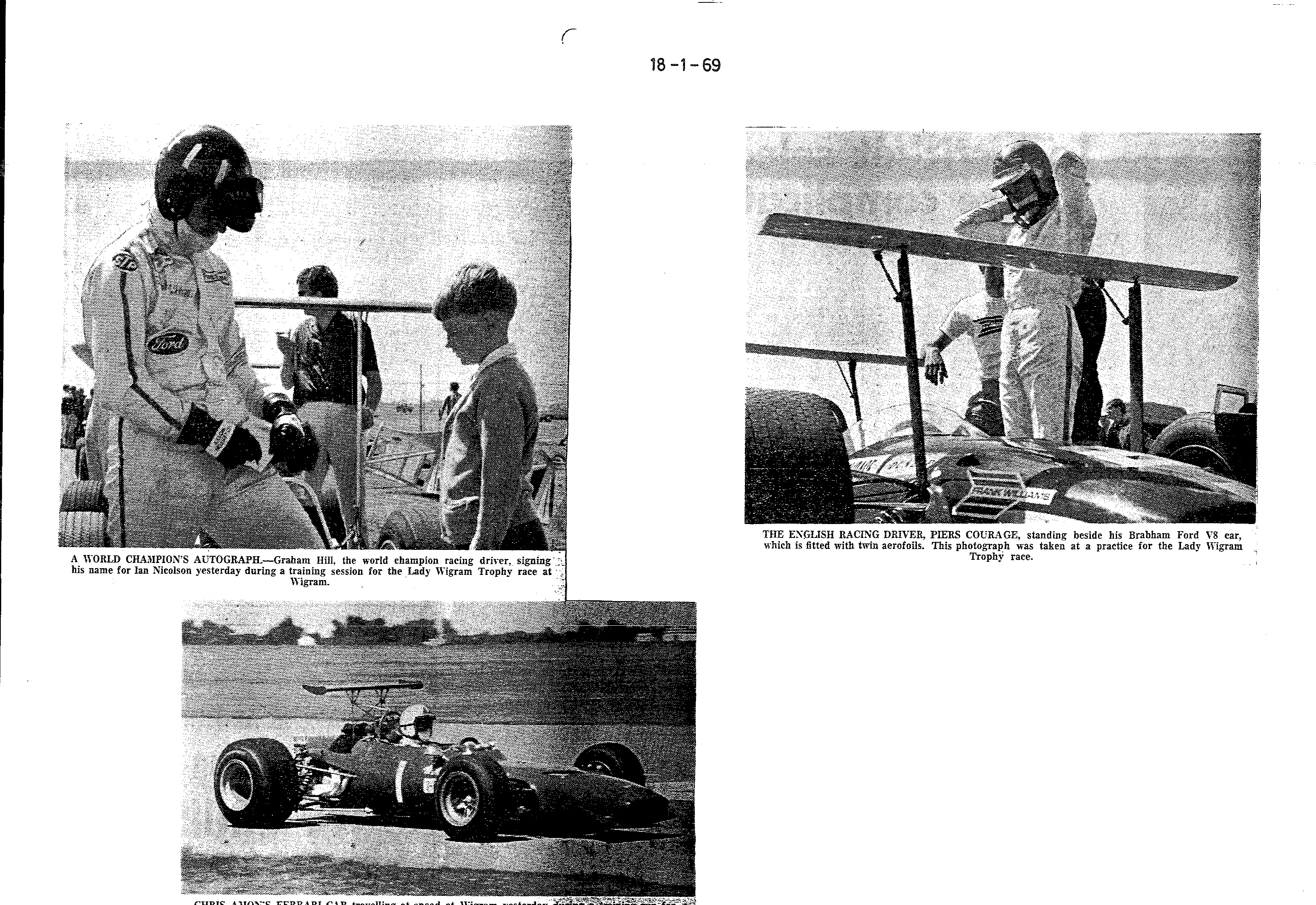 Scan of the clipping page, 18 January 1969