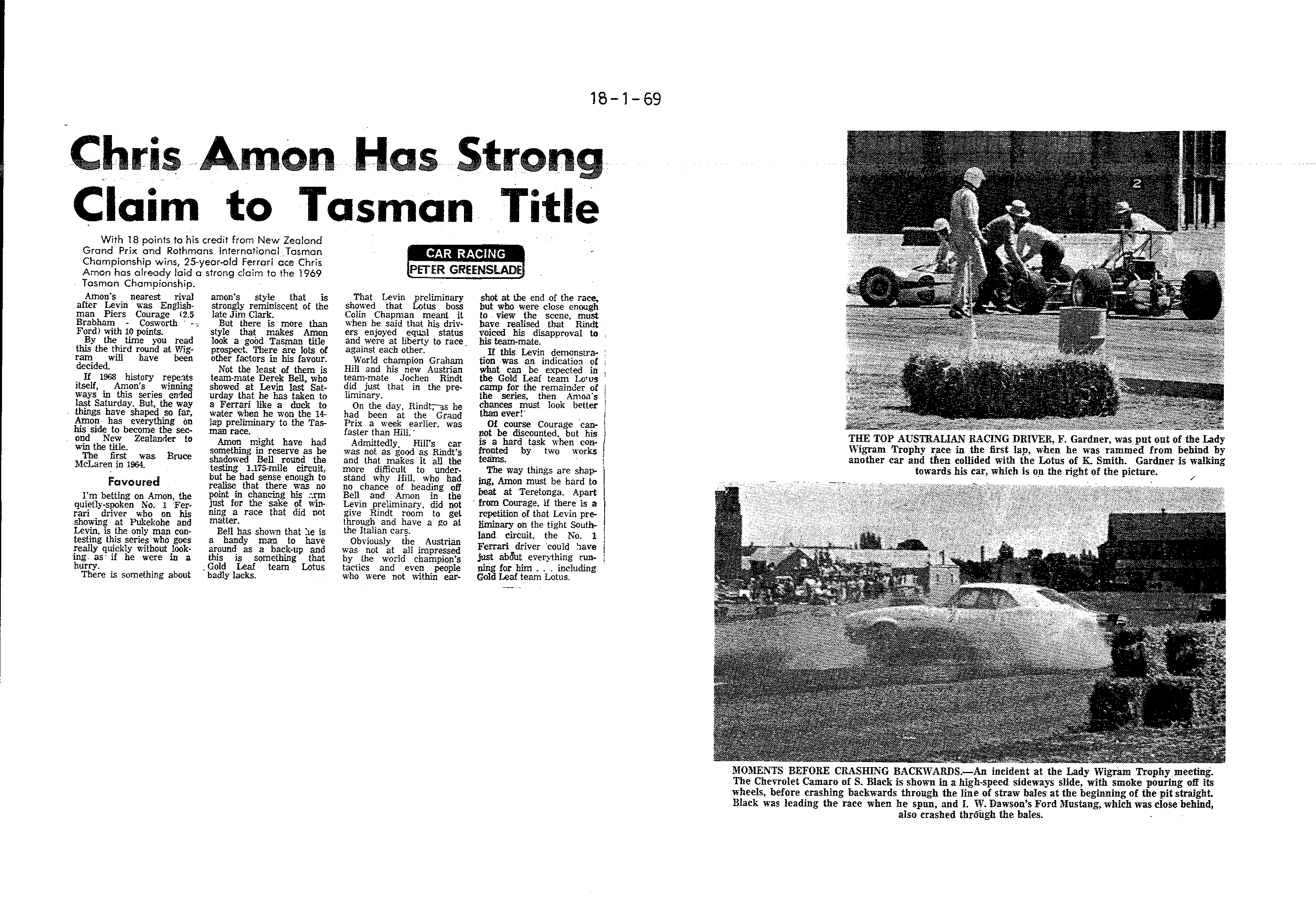 Scan of the clipping page, 18 January 1969