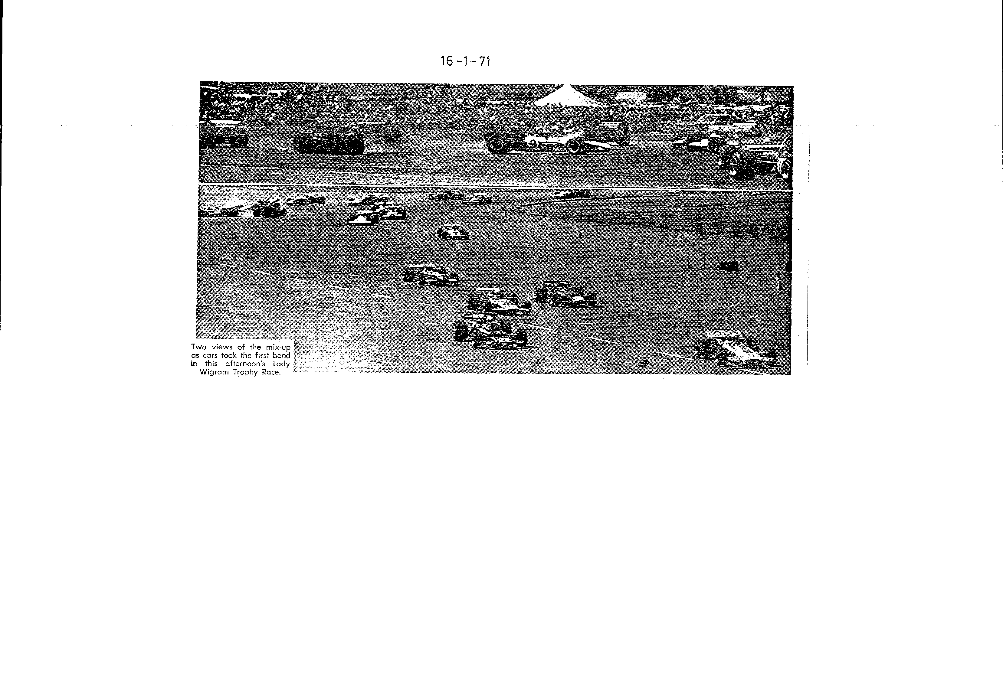 Scan of the clipping page, 16 January 1971