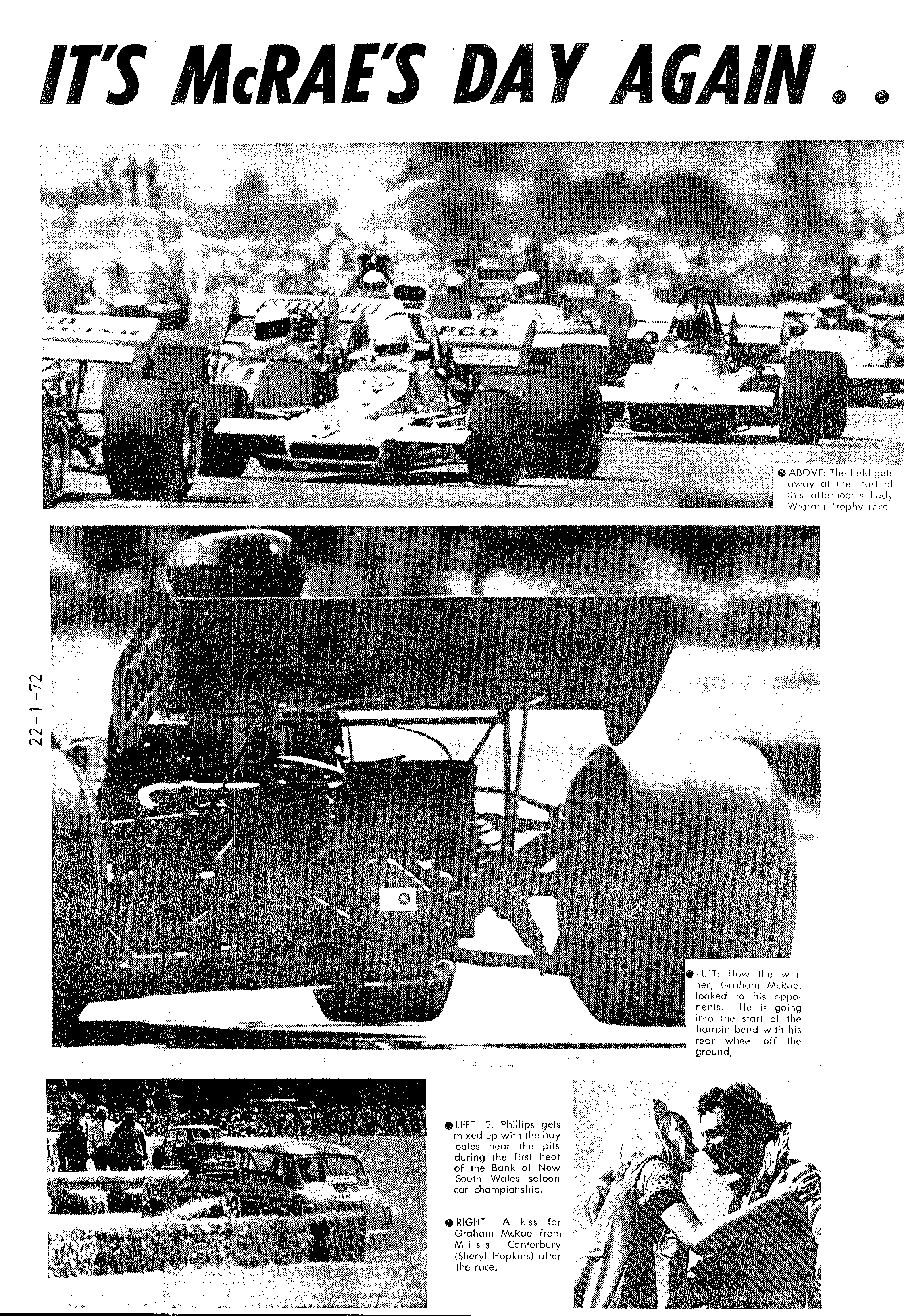 Scan of the clipping page, 22 January 1972