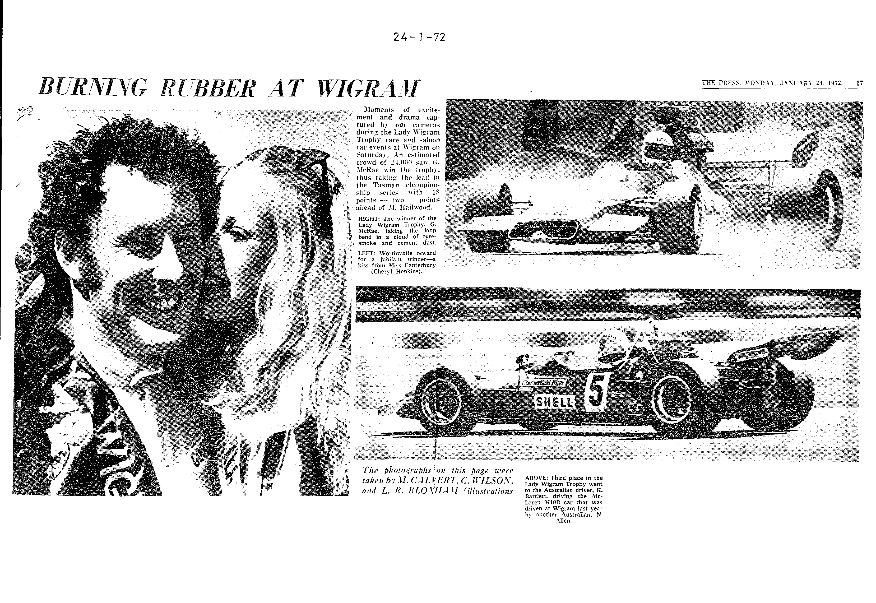 Scan of the clipping page, 24 January 1972