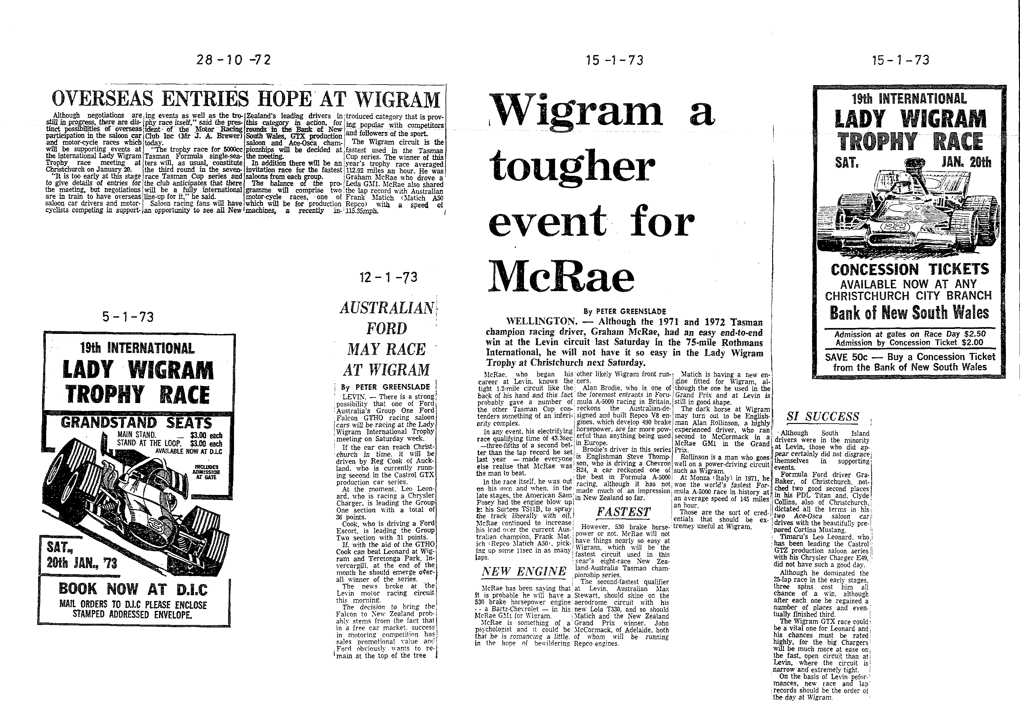 Scan of the clipping page, 28 October 1972