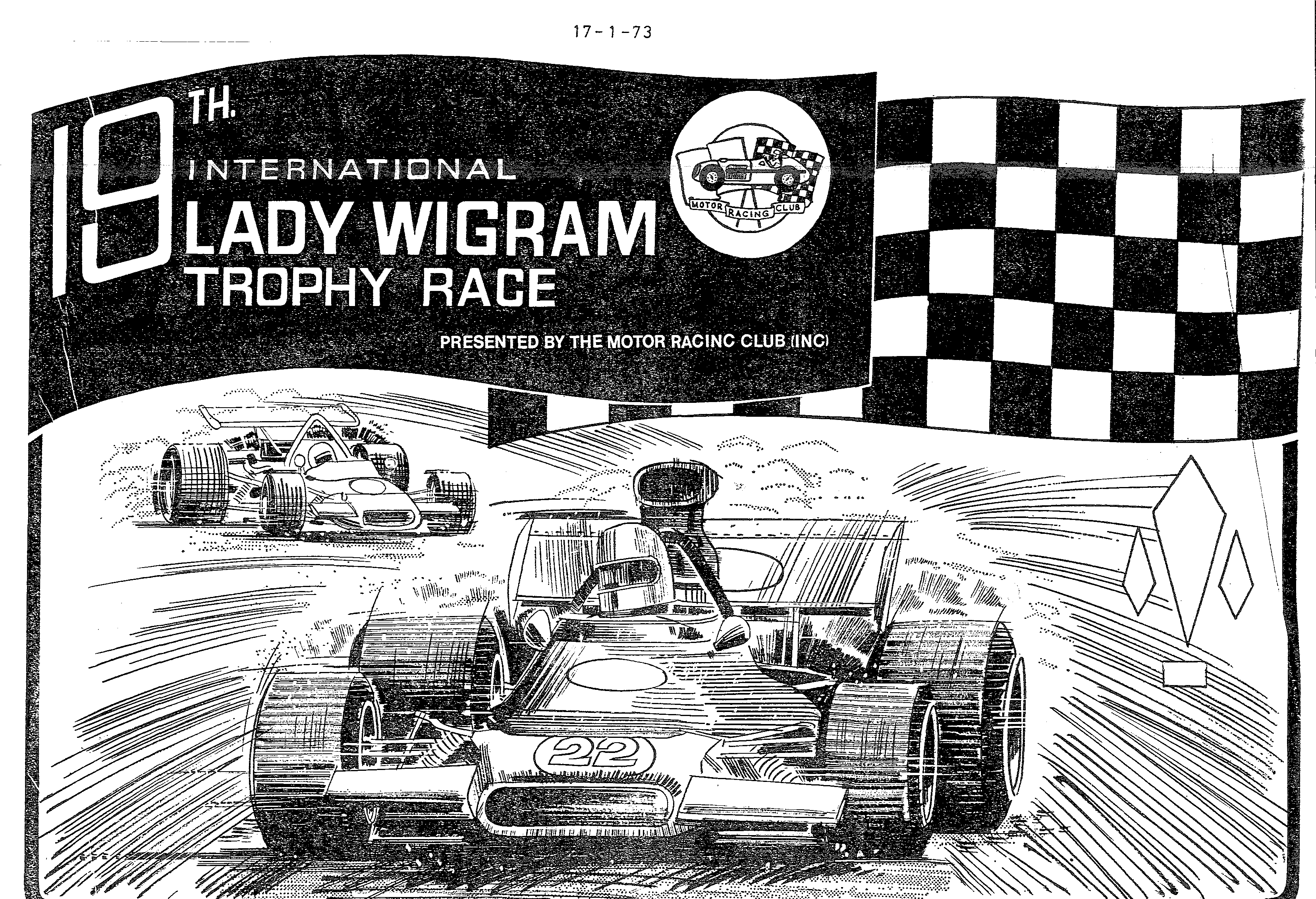 Scan of the clipping page, 17 January 1973