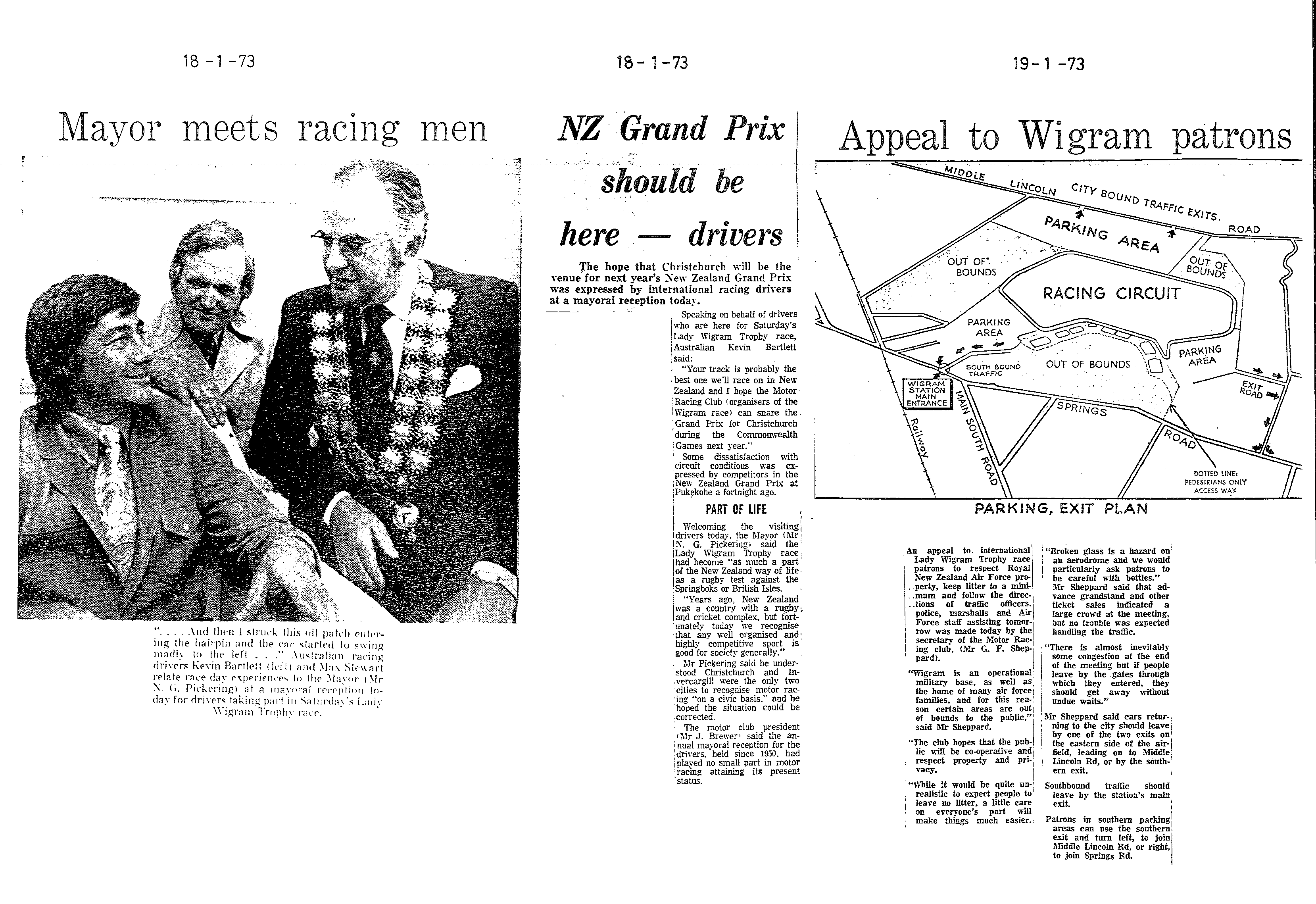 Scan of the clipping page, 18 January 1973
