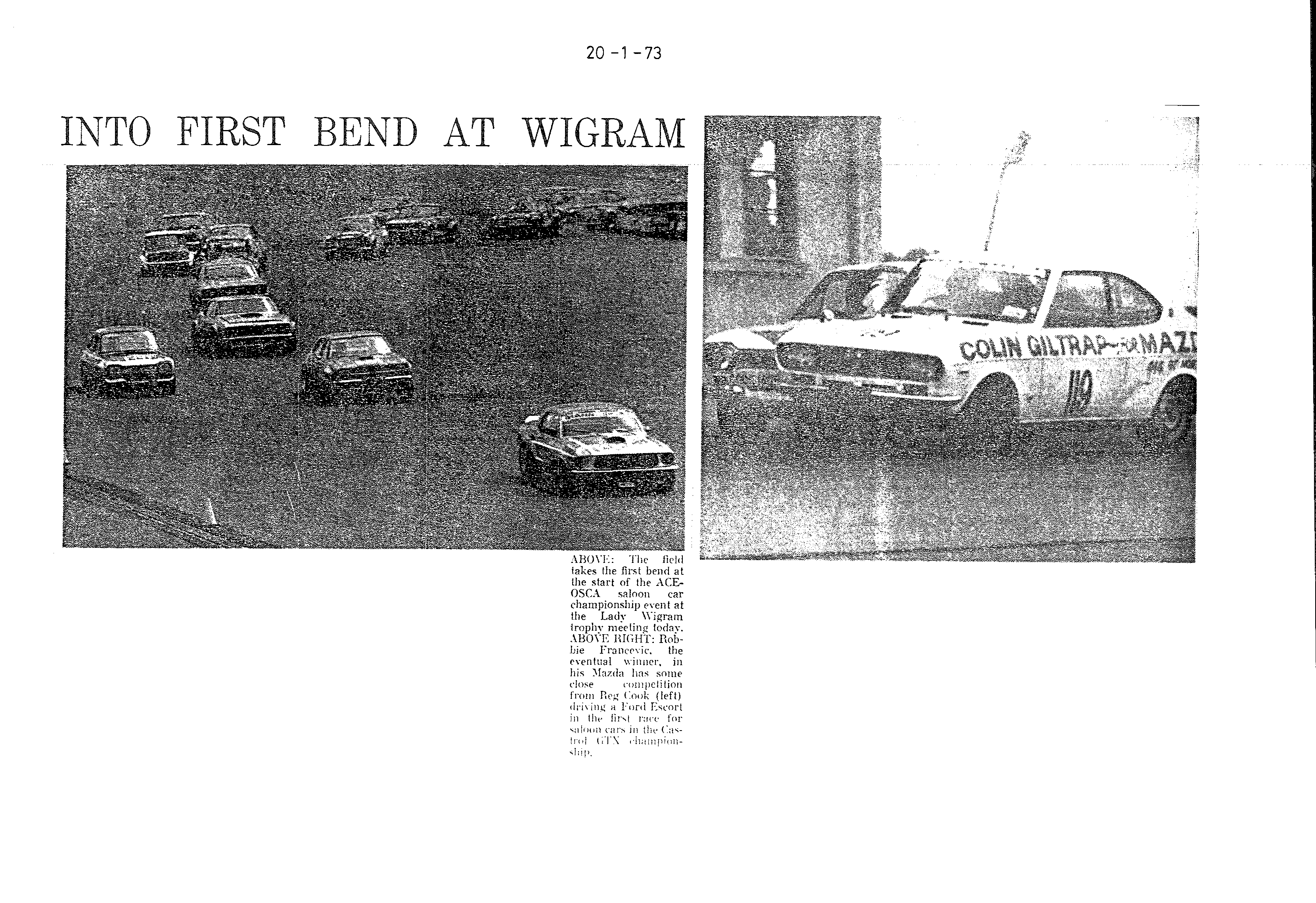 Scan of the clipping page, 20 January 1973