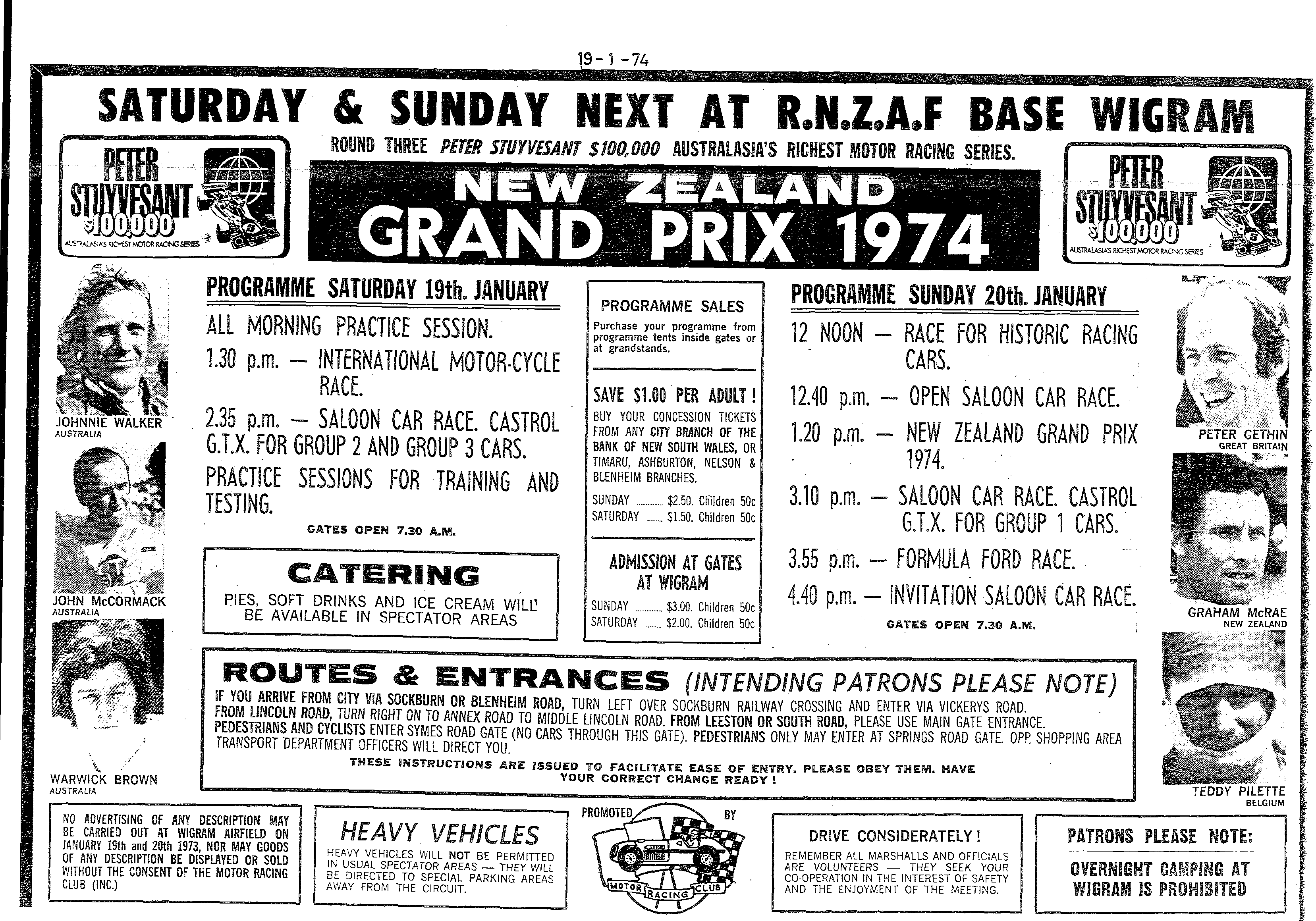 Scan of the clipping page, 19 January 1974