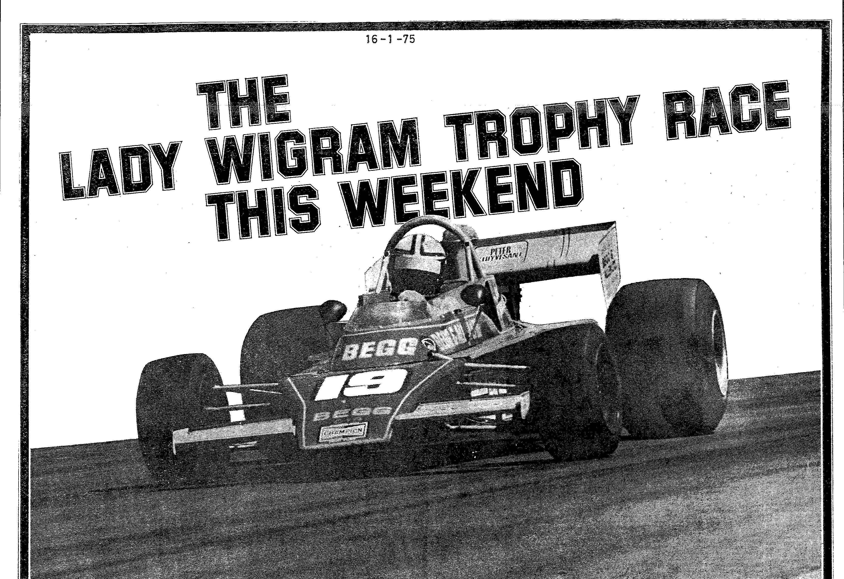 Scan of the clipping page, 16 January 1975
