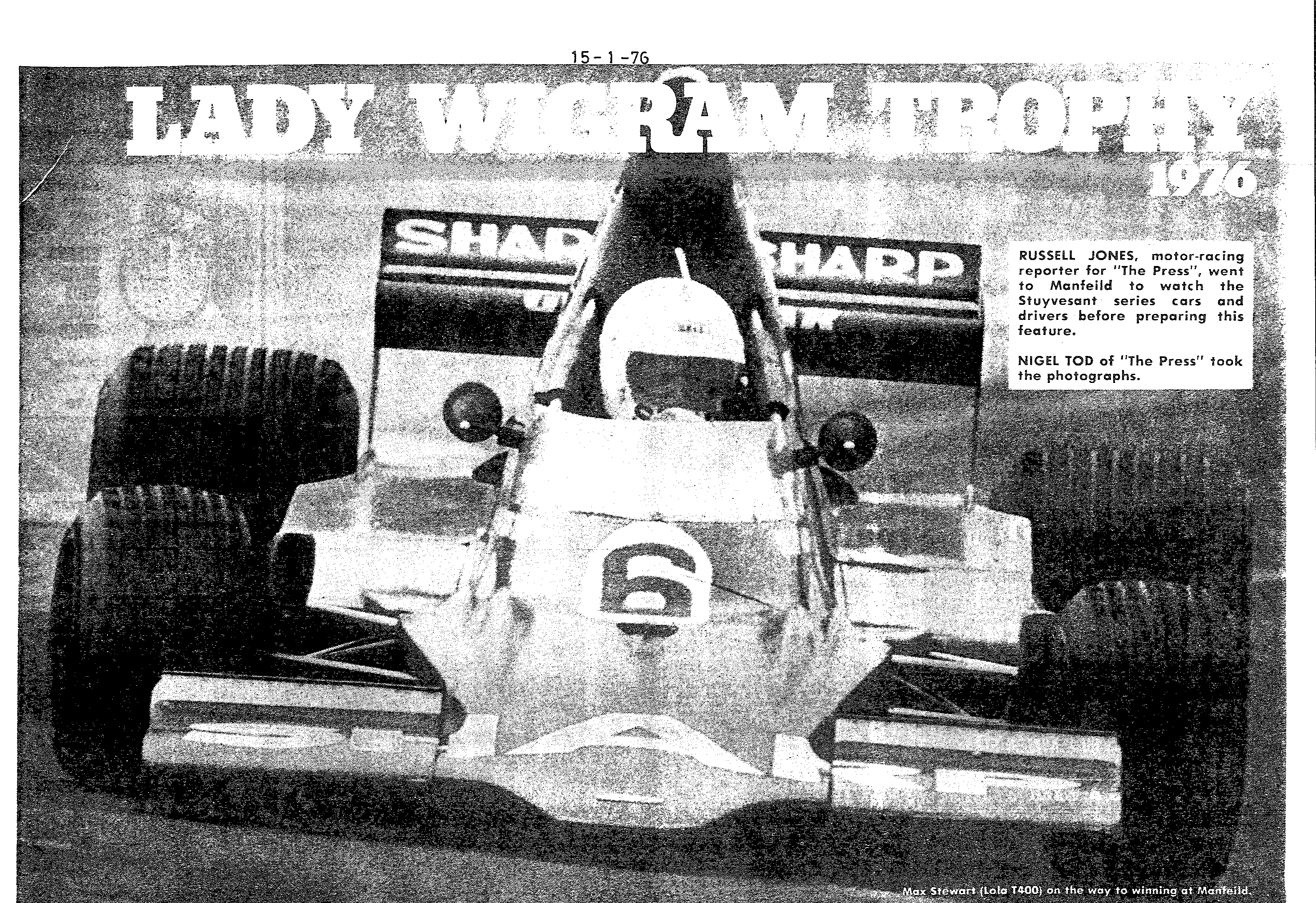 Scan of the clipping page, 15 January 1976