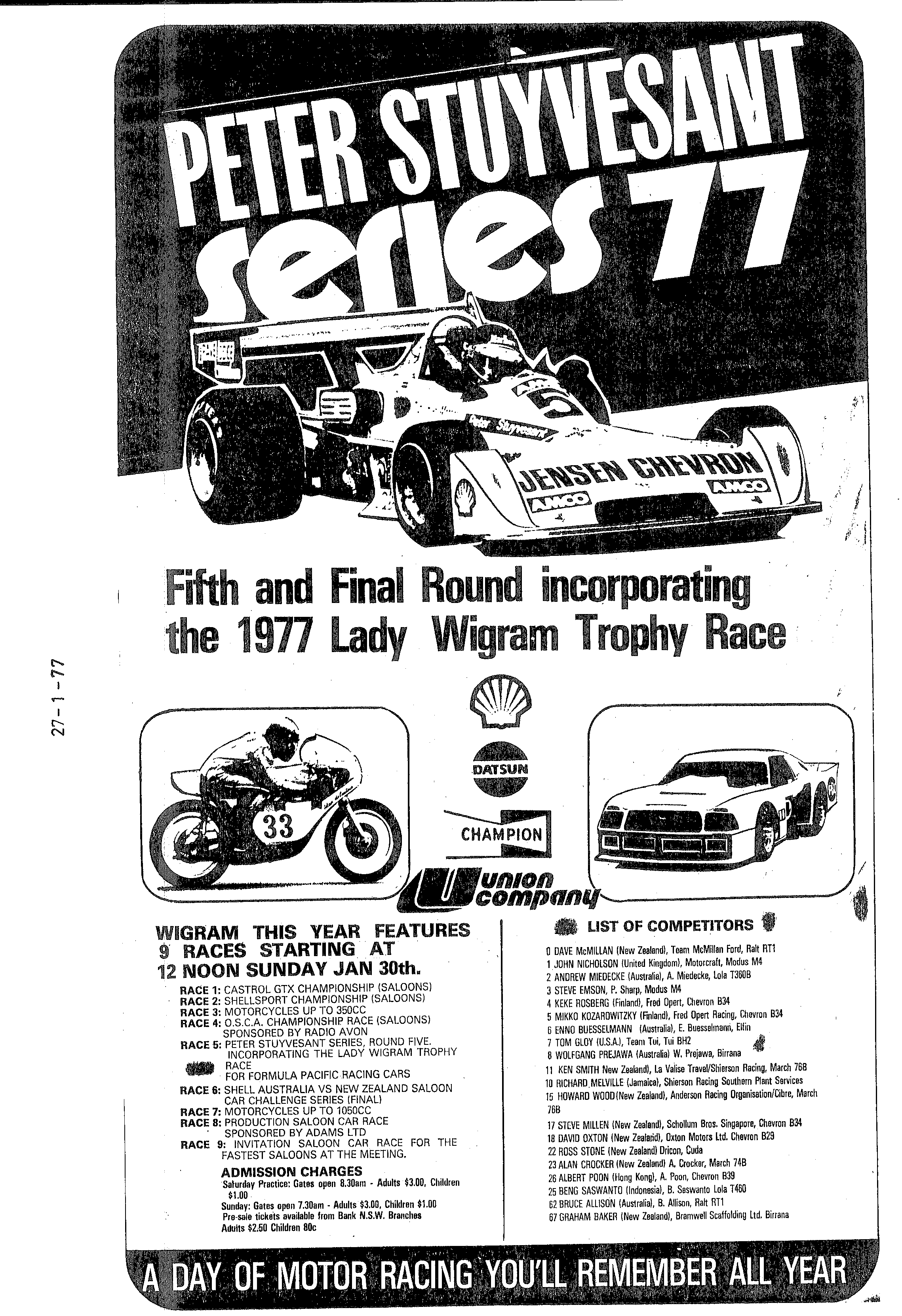 Scan of the clipping page, 27 January 1977