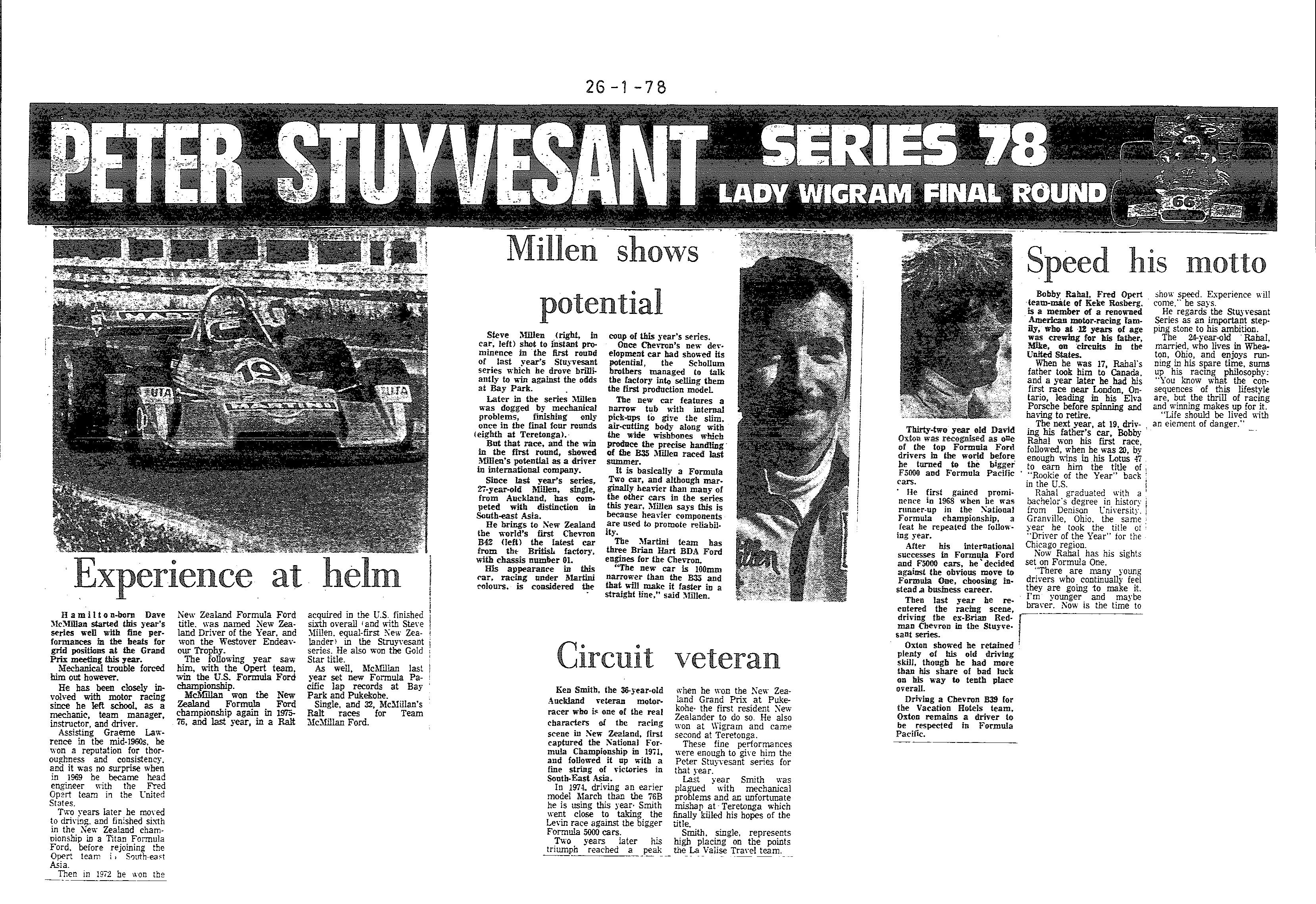 Scan of the clipping page, 26 January 1978