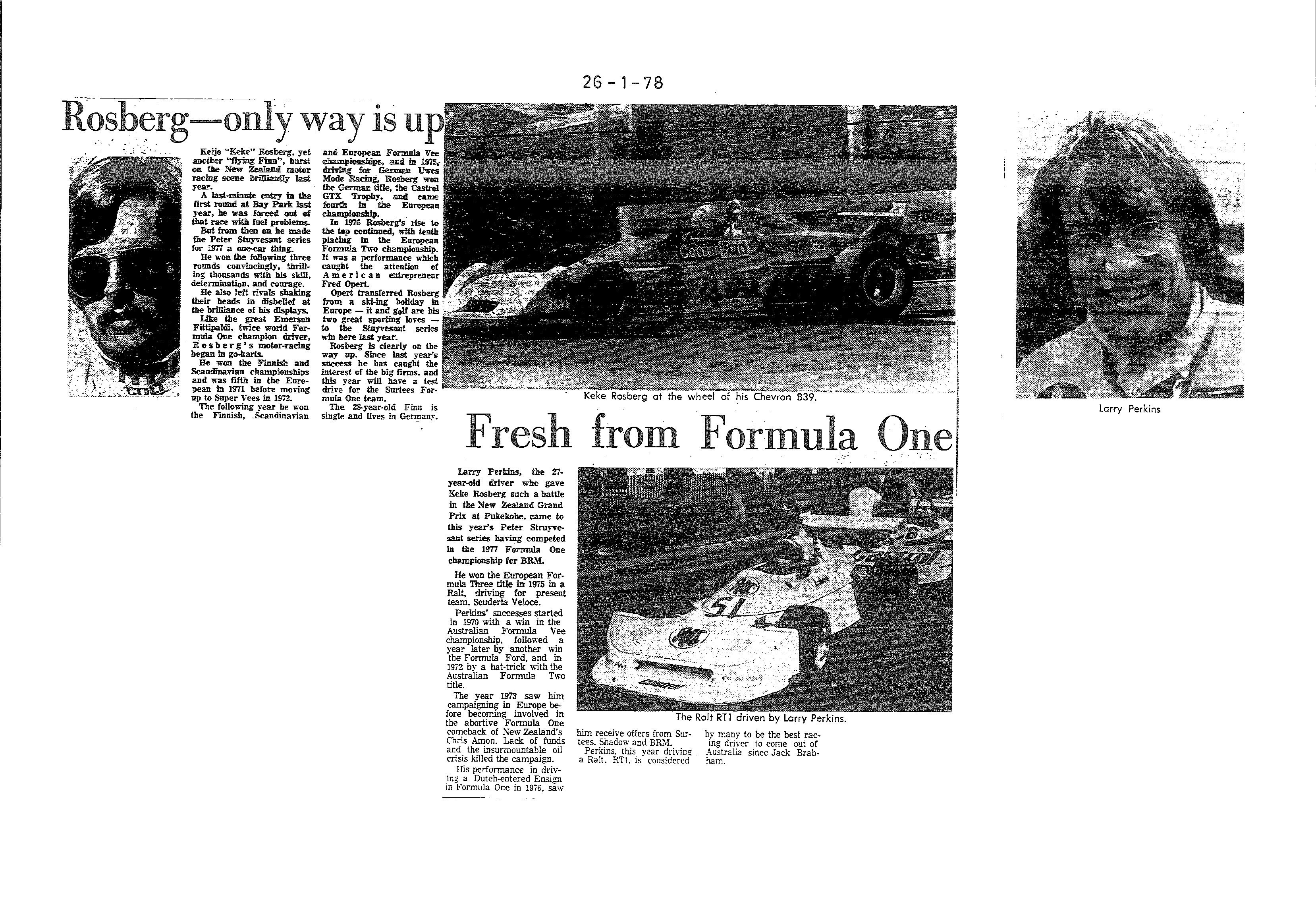 Scan of the clipping page, 26 January 1978