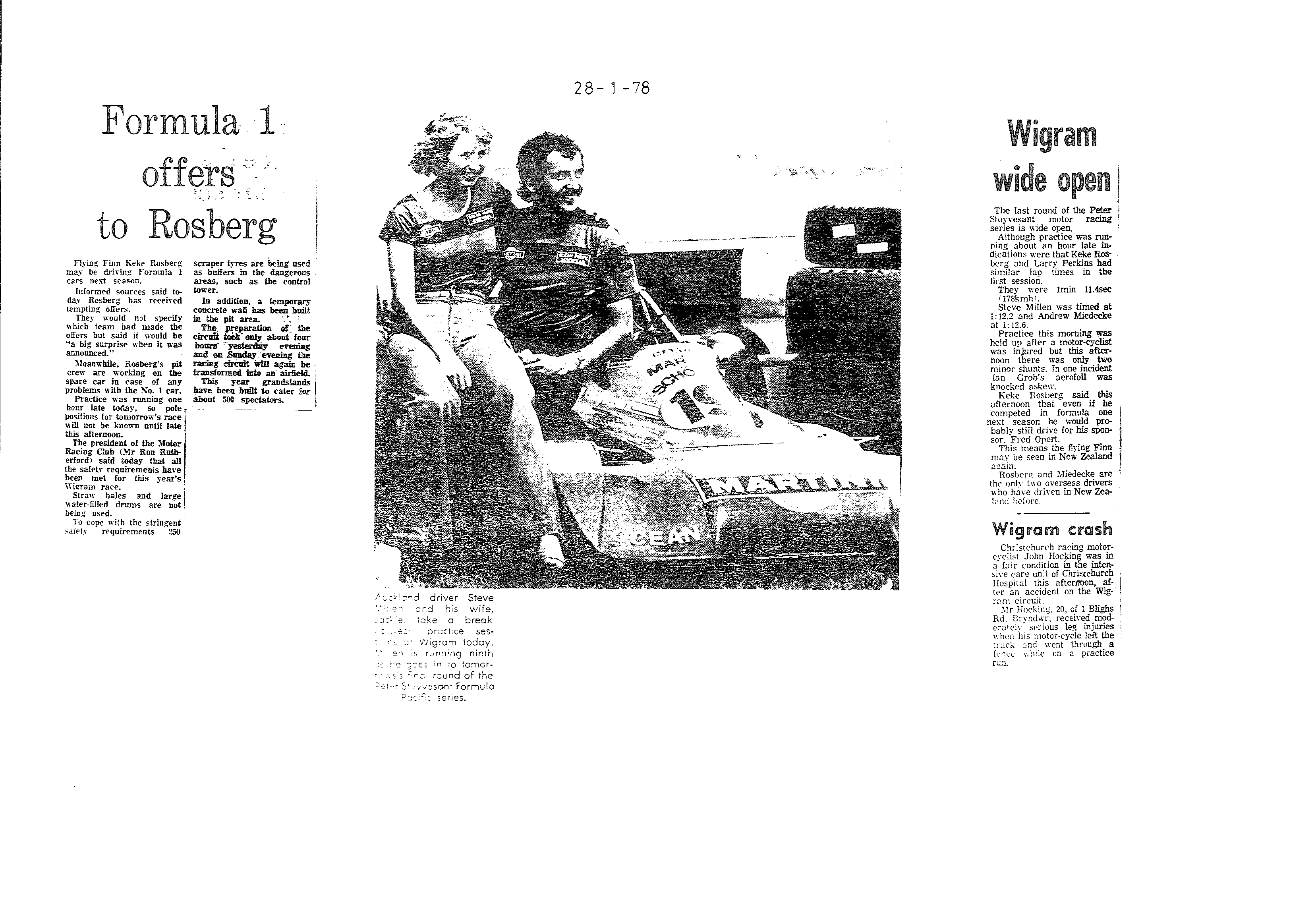 Scan of the clipping page, 28 January 1978