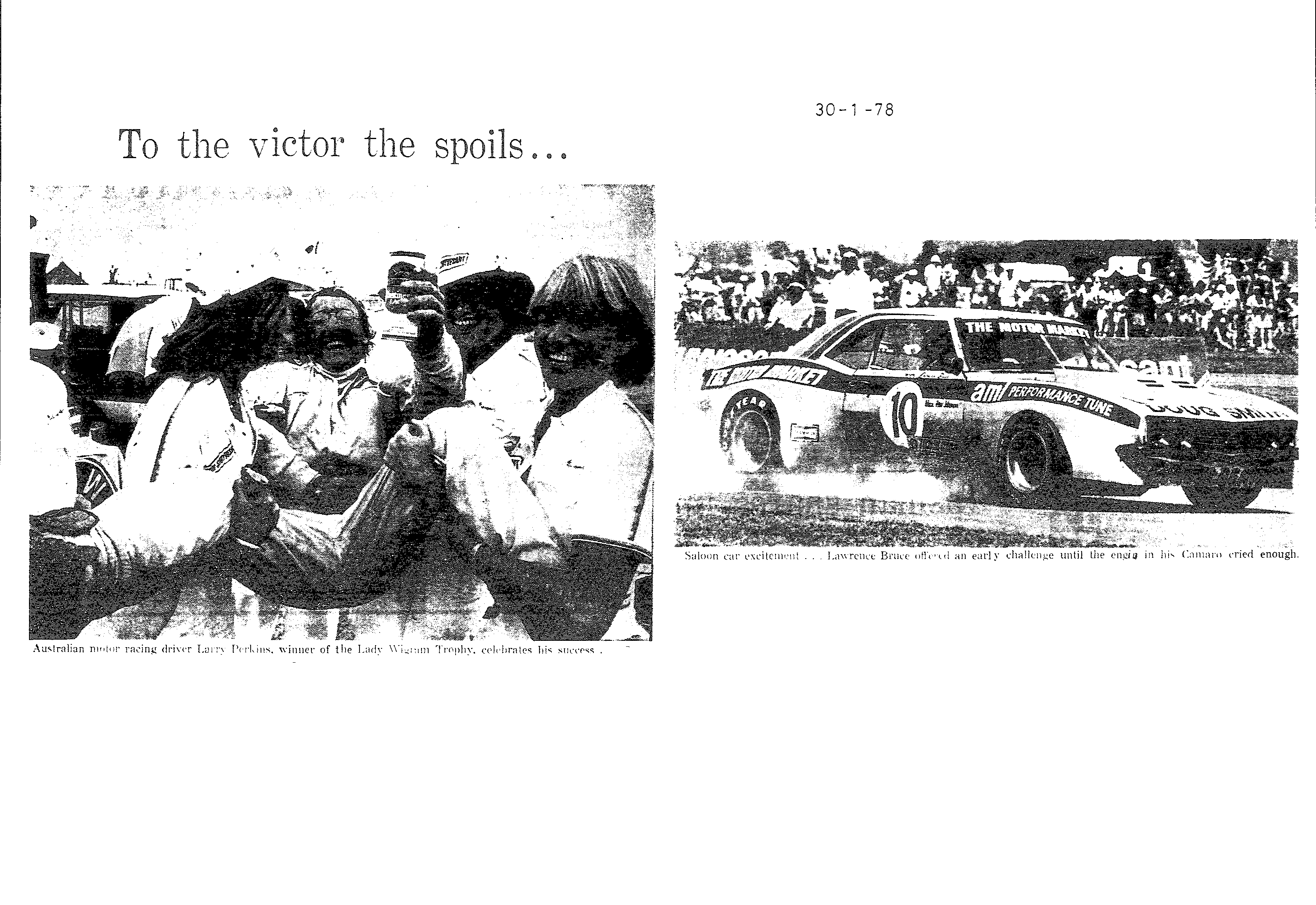 Scan of the clipping page, 30 January 1978