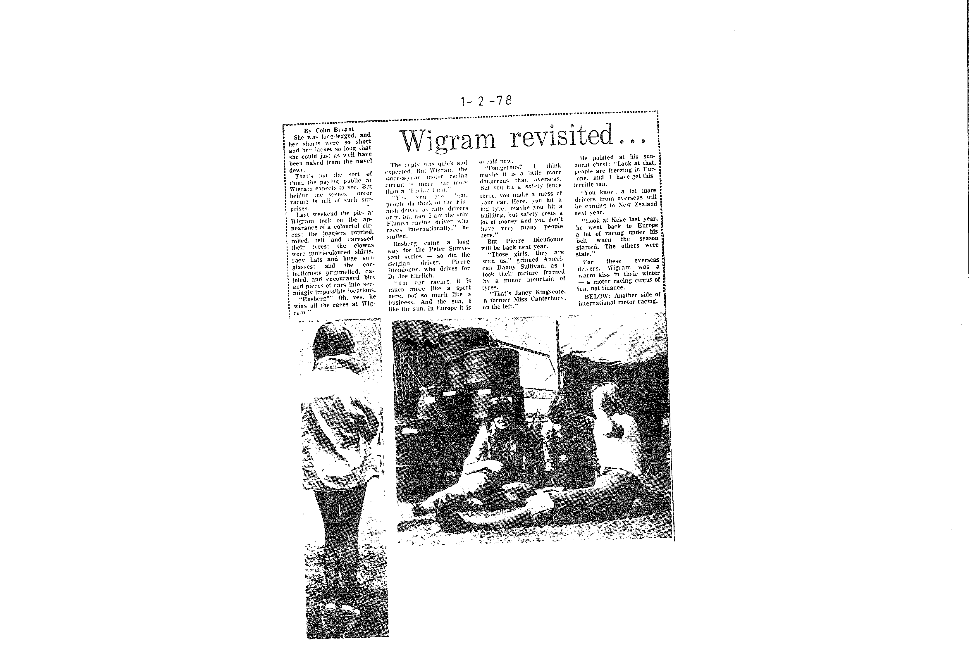 Scan of the clipping page, 1 February 1978
