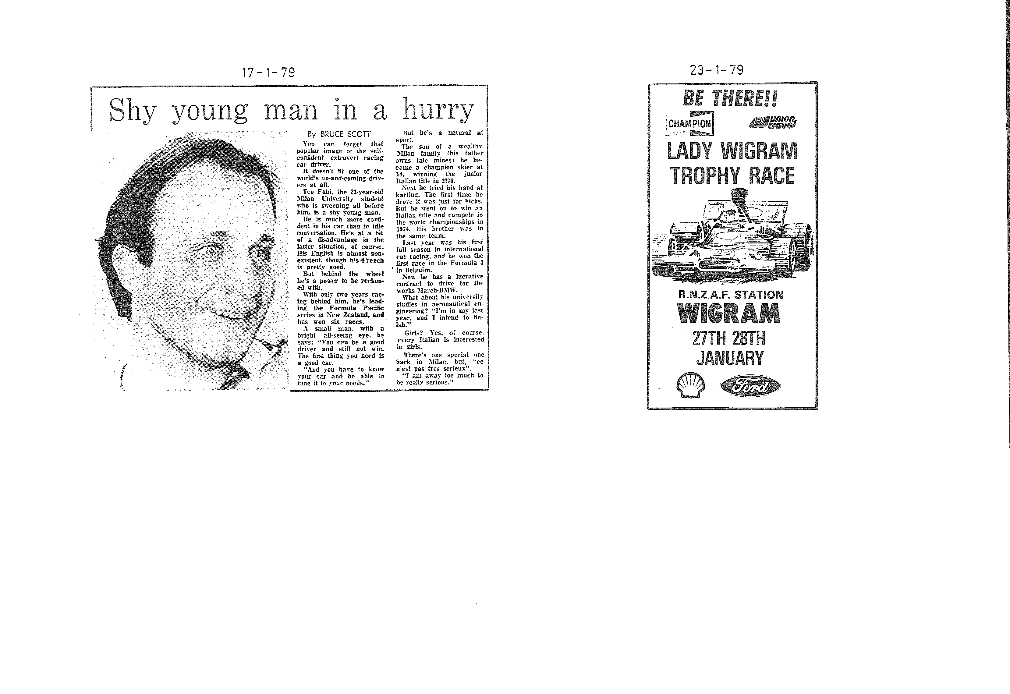Scan of the clipping page, 17 January 1979