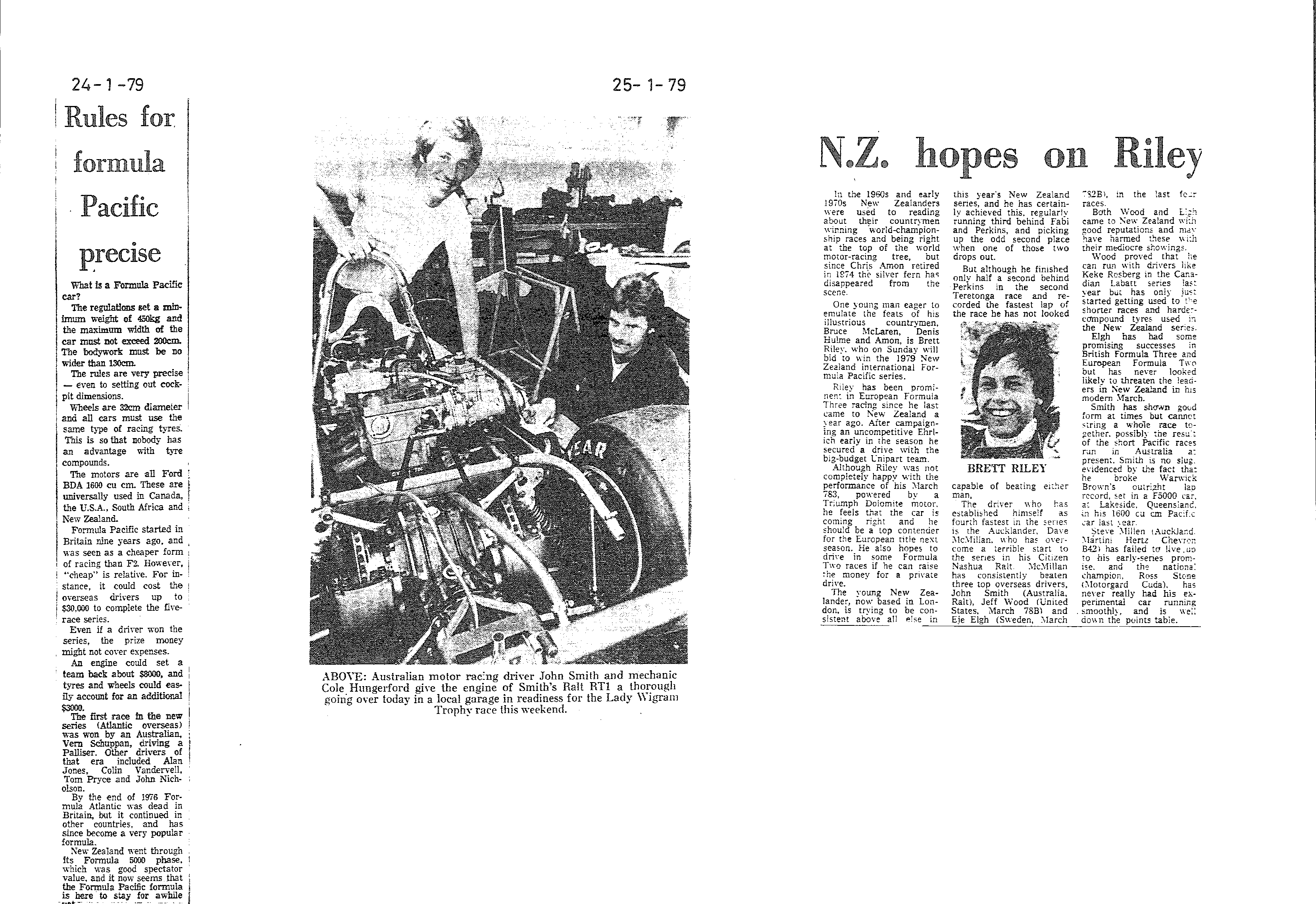 Scan of the clipping page, 25 January 1979