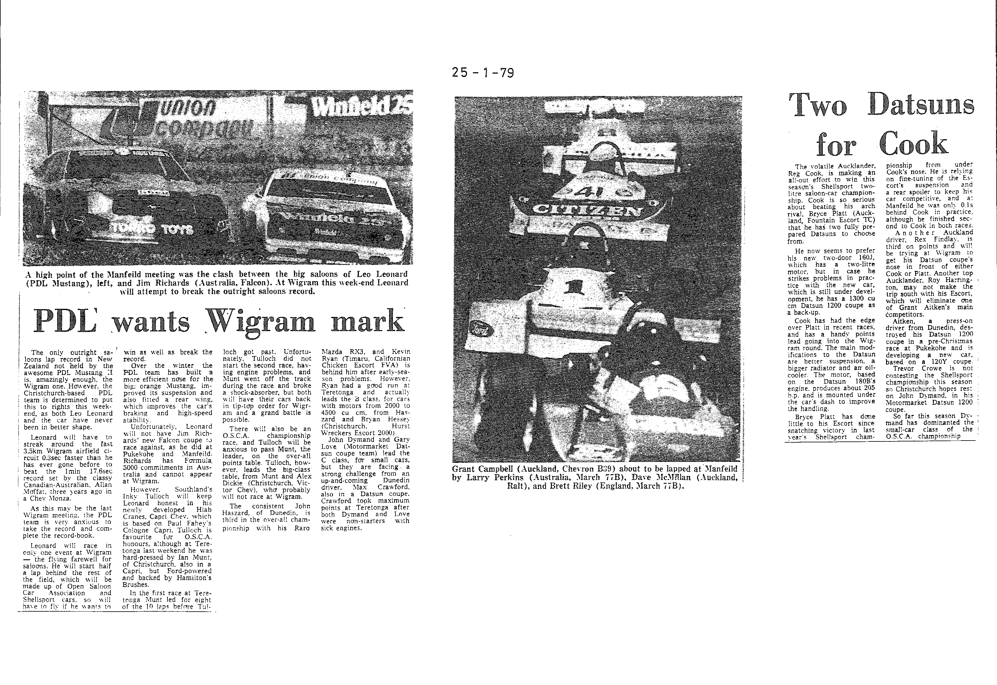 Scan of the clipping page, 25 January 1979