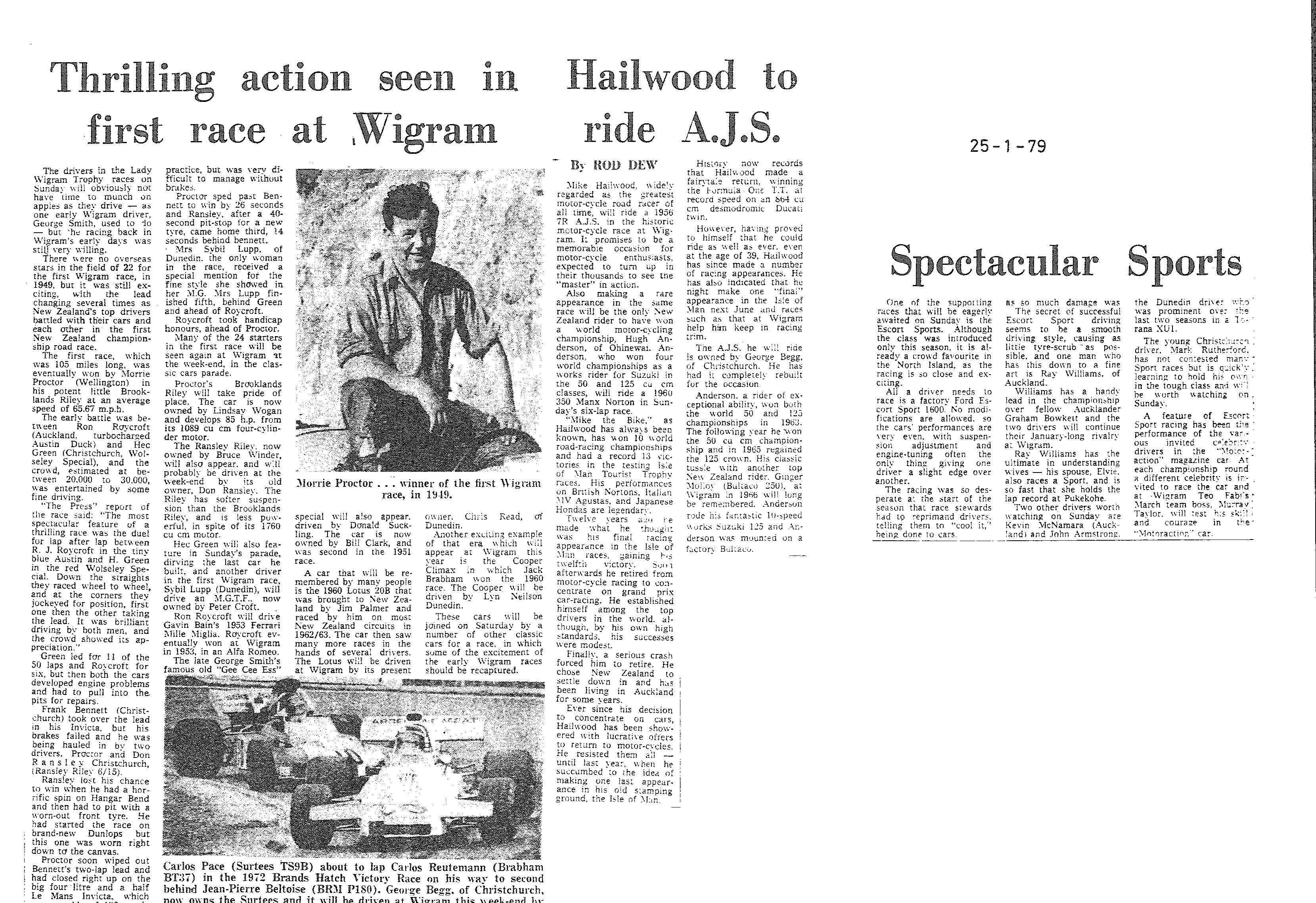 Scan of the clipping page, 25 January 1979