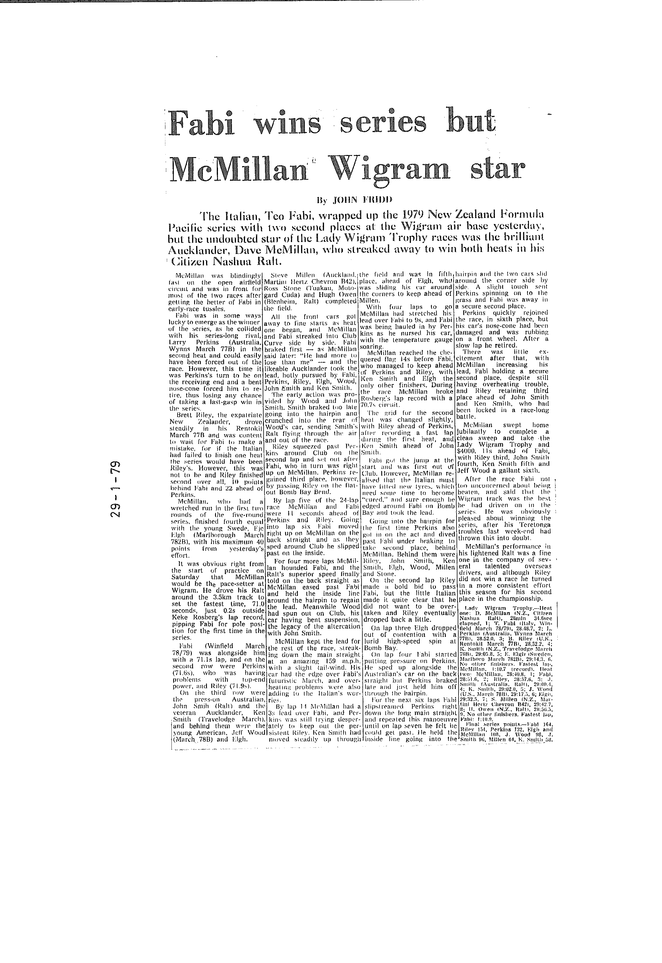 Scan of the clipping page, 29 January 1979