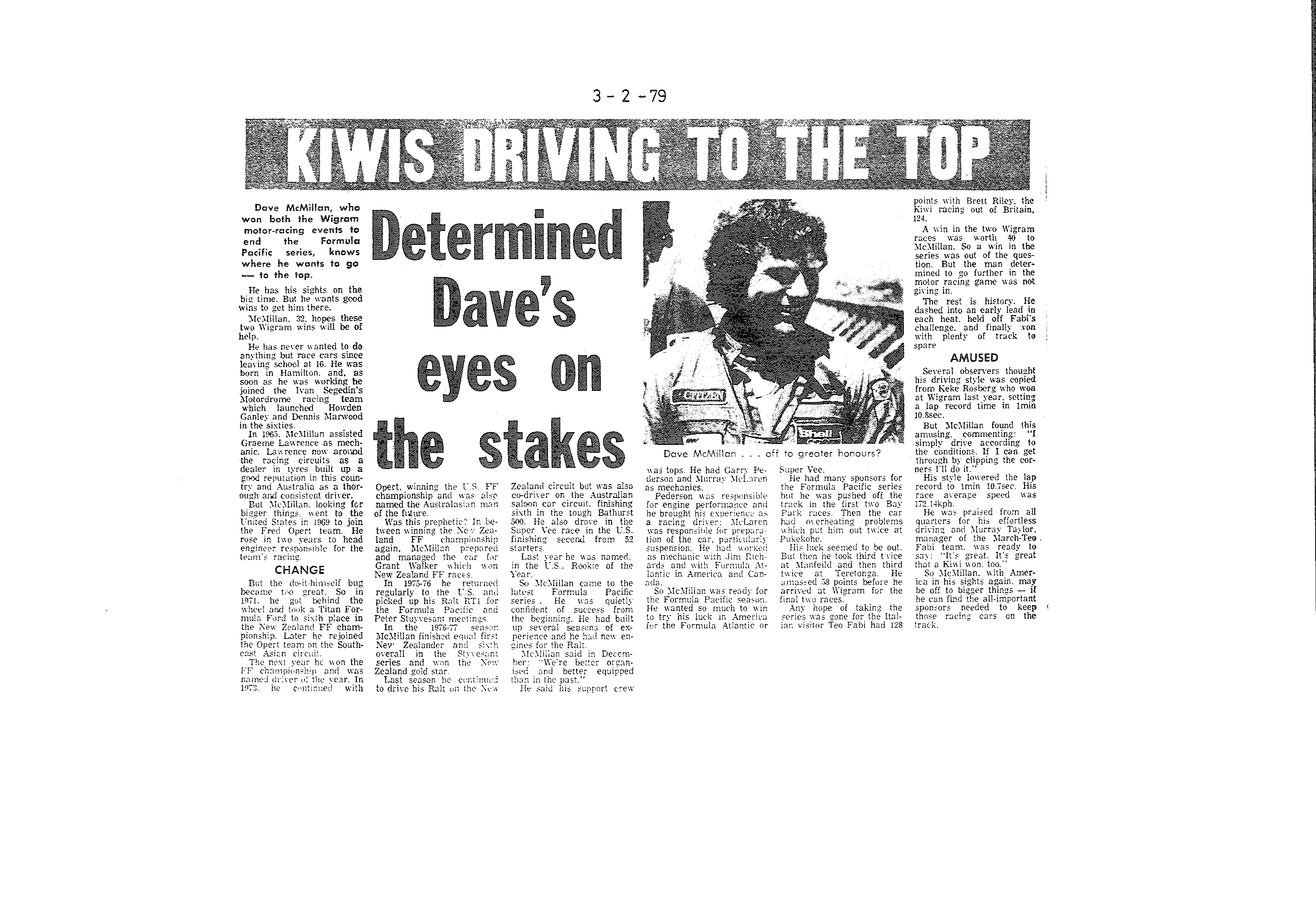 Scan of the clipping page, 3 February 1979