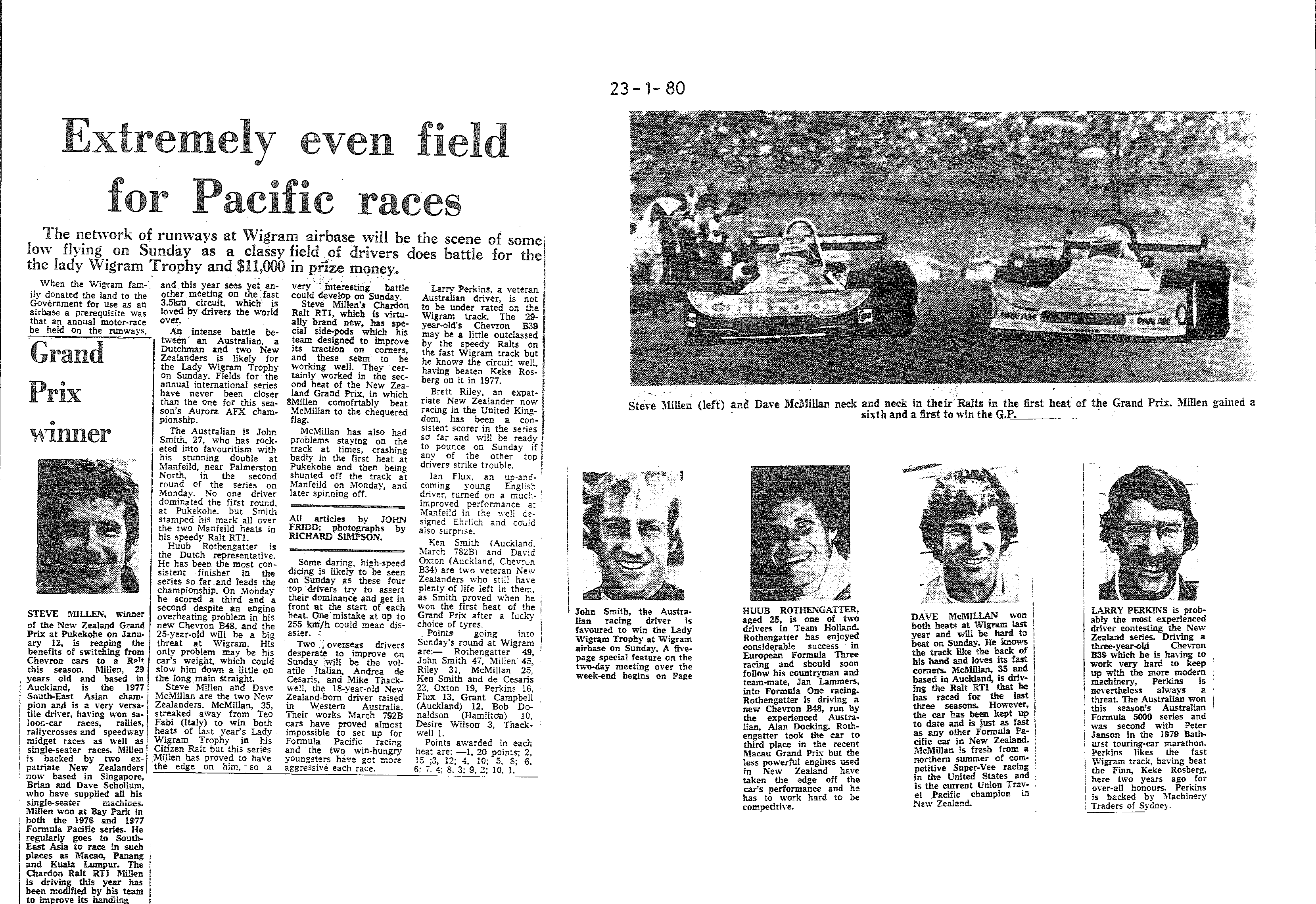 Scan of the clipping page, 23 January 1980
