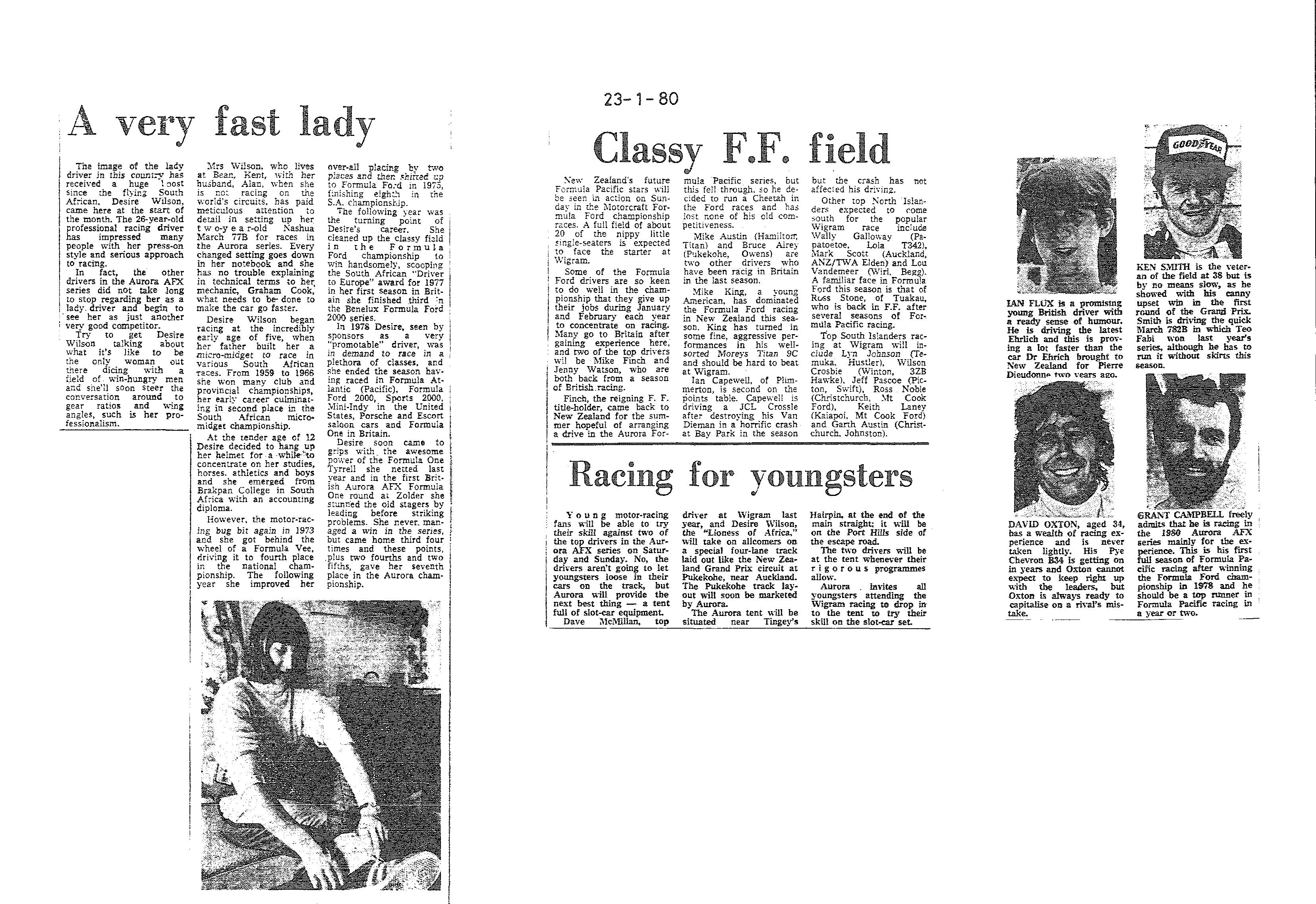 Scan of the clipping page, 23 January 1980